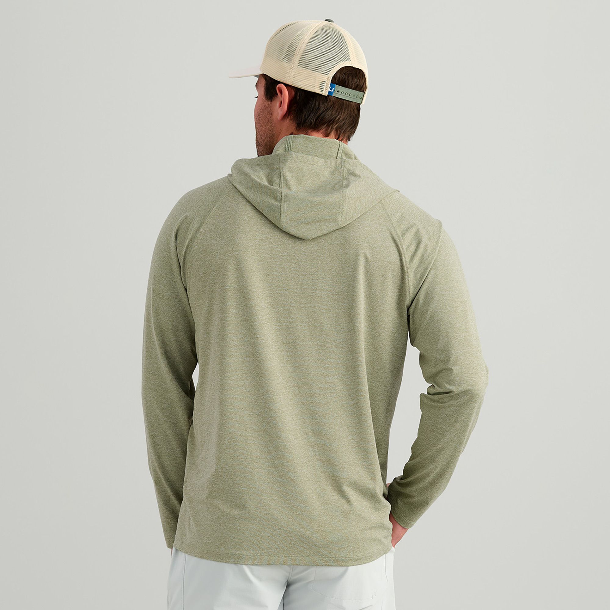 HUK Men's Airweight Long Sleeve Hoodie product image