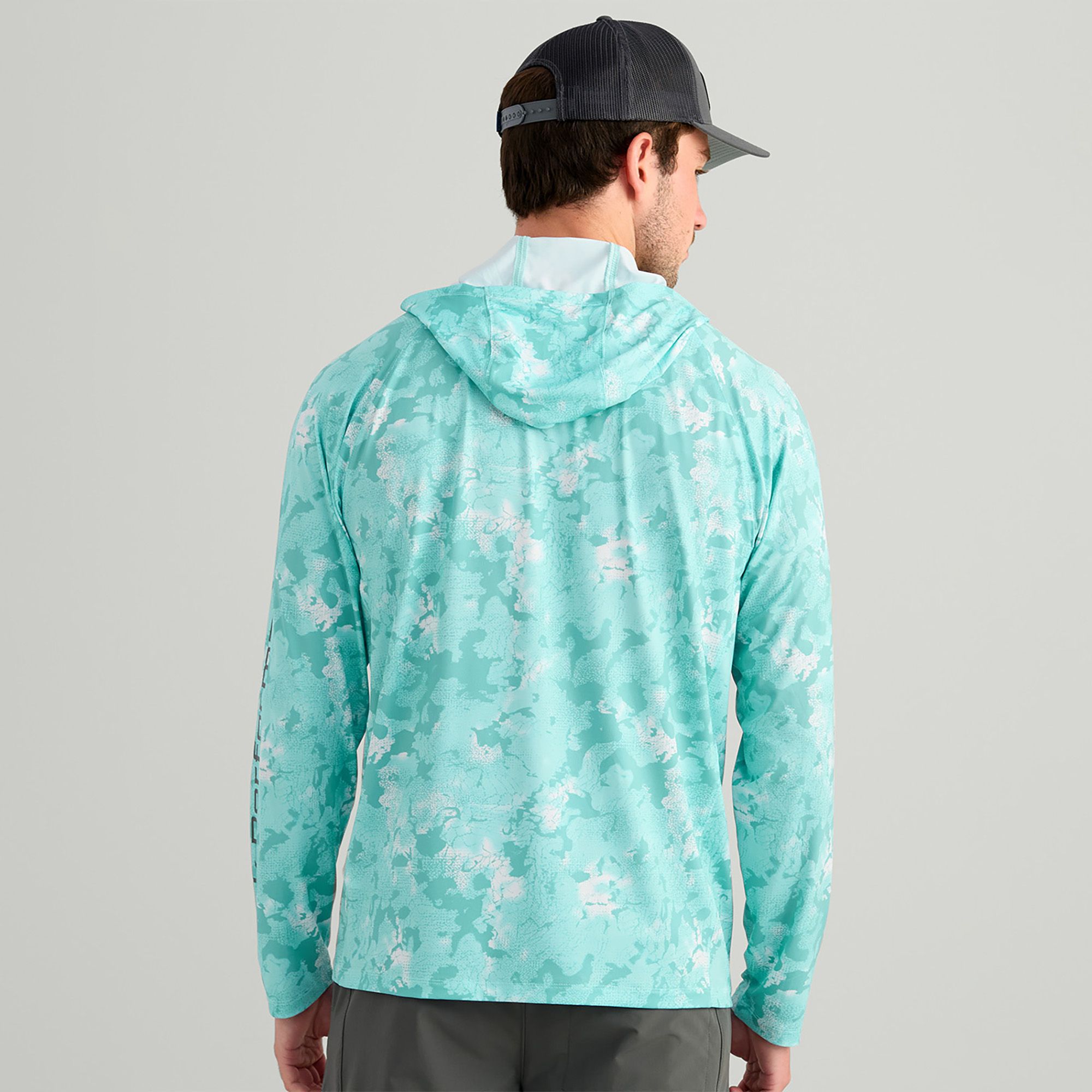 HUK Men's Airweight KC Print Hoodie product image