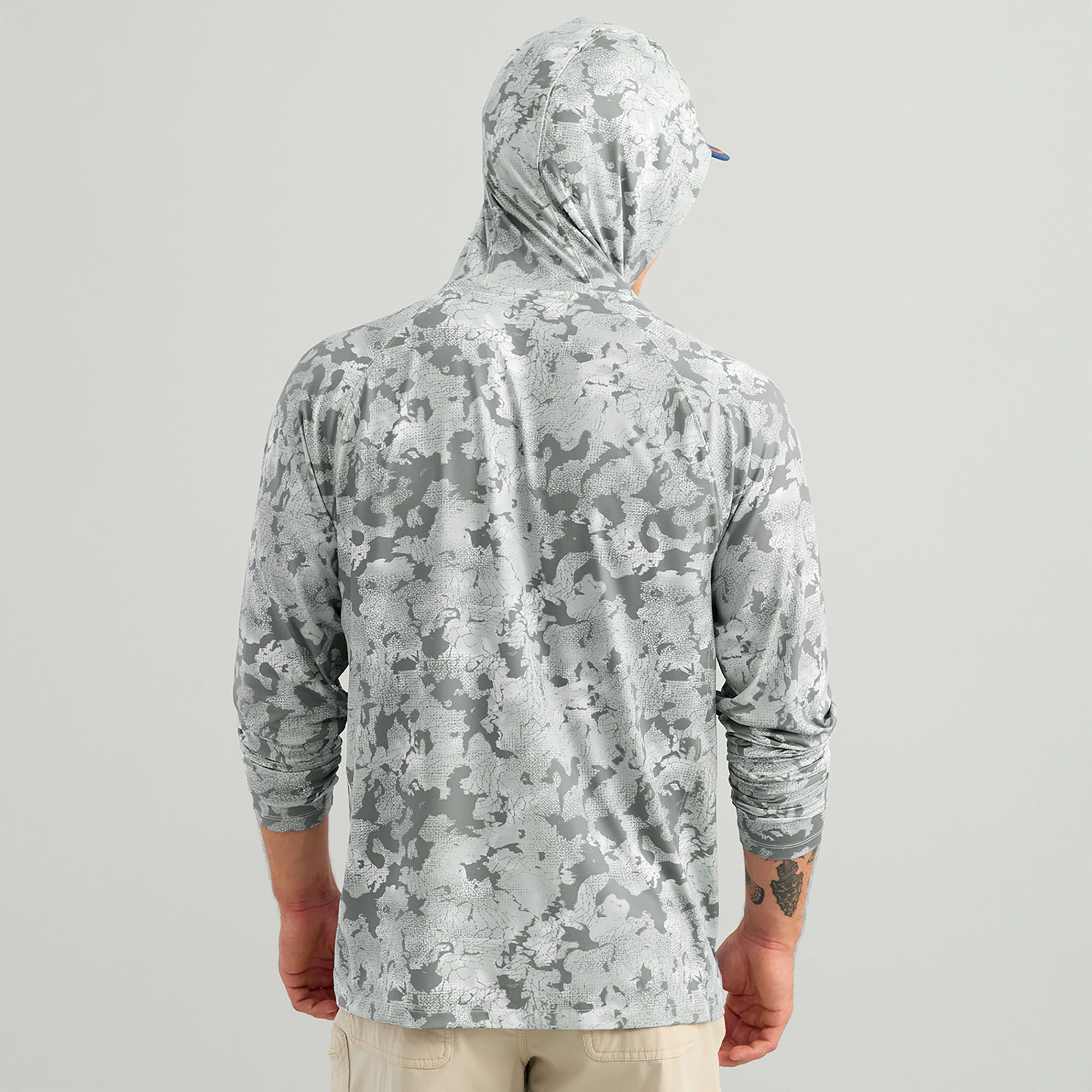 HUK Men's Airweight KC Print Hoodie product image