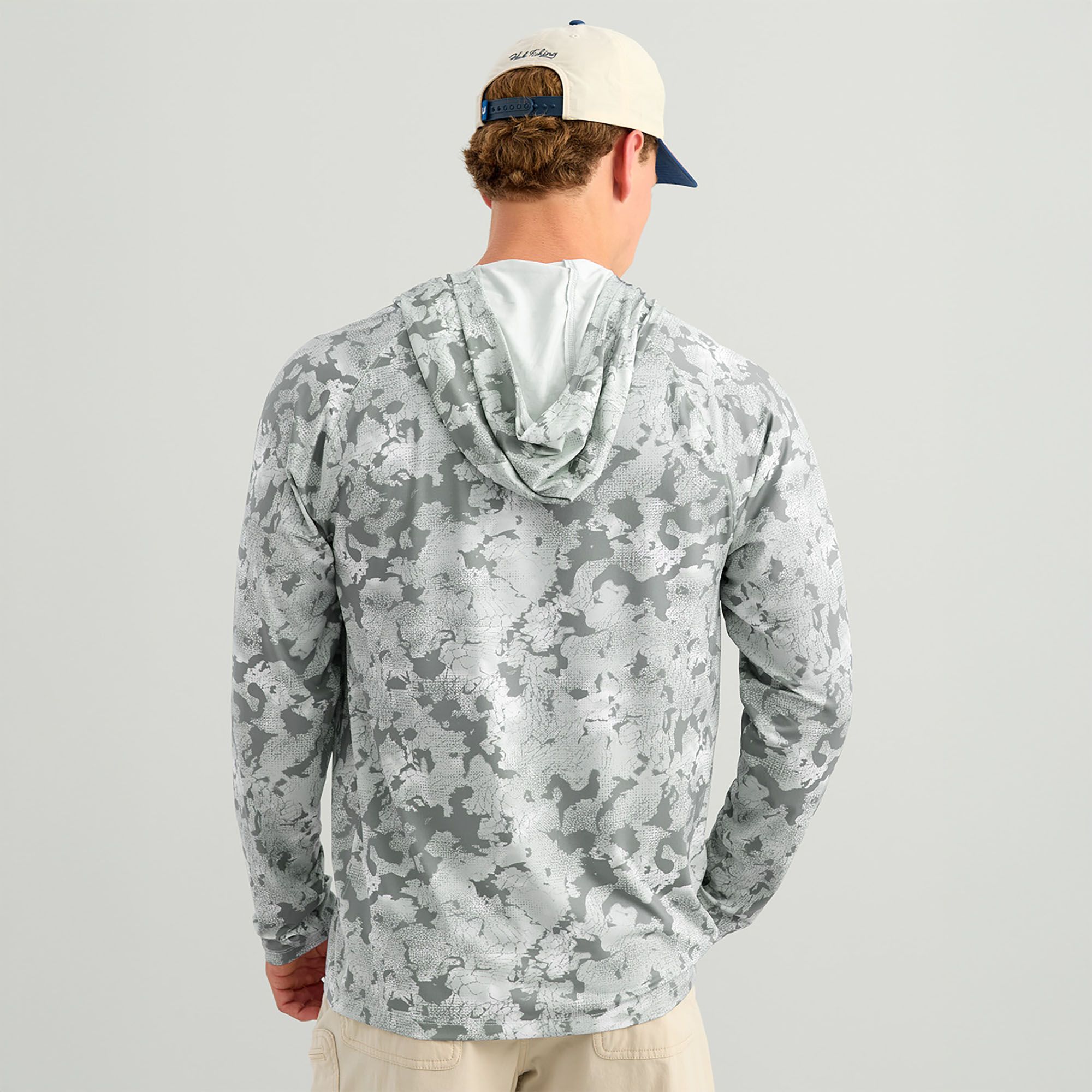 HUK Men's Airweight KC Print Hoodie product image