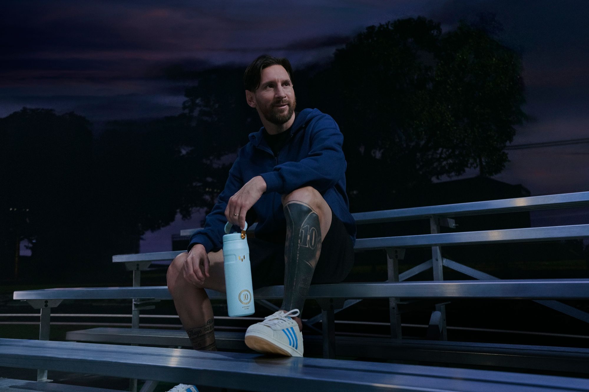Messi x Stanley 1913 Collection 24 oz. IceFlow Flip Straw 2.0 Bottle product image
