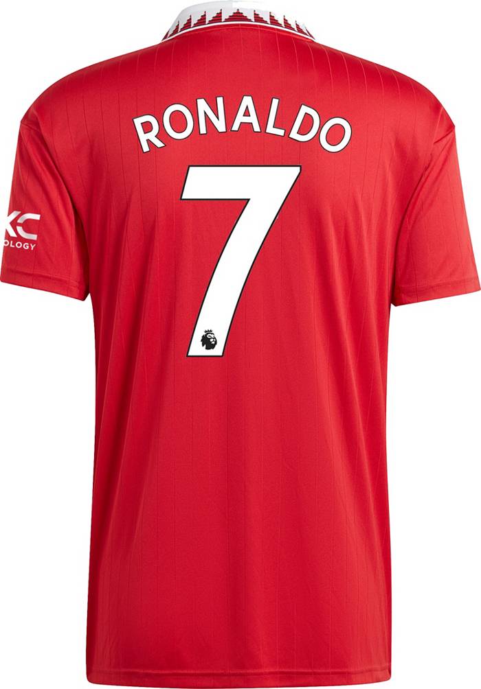adidas Men's adidas Cristiano Ronaldo Navy Manchester United Name & Number  Amplifier T-Shirt