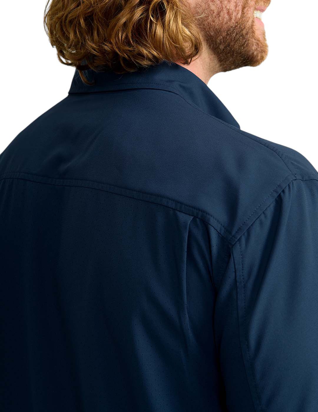 HUK Men's Tide Point Button Down T-Shirt product image