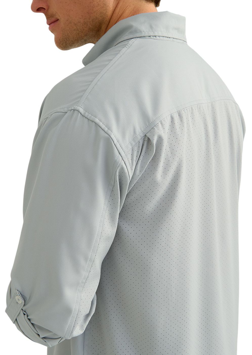 HUK Men's Long Sleeve Tide Point Button-Down Shirt product image