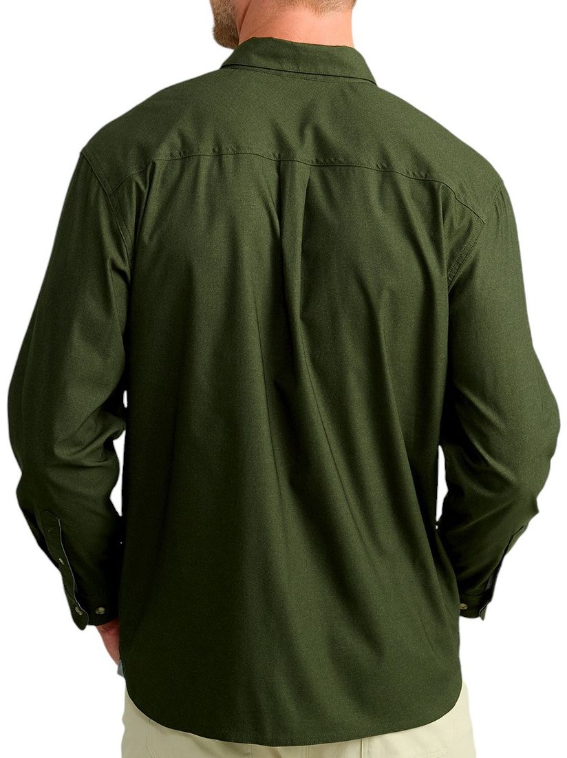 HUK Men's Long Sleeve Hawser Heather Flannel product image