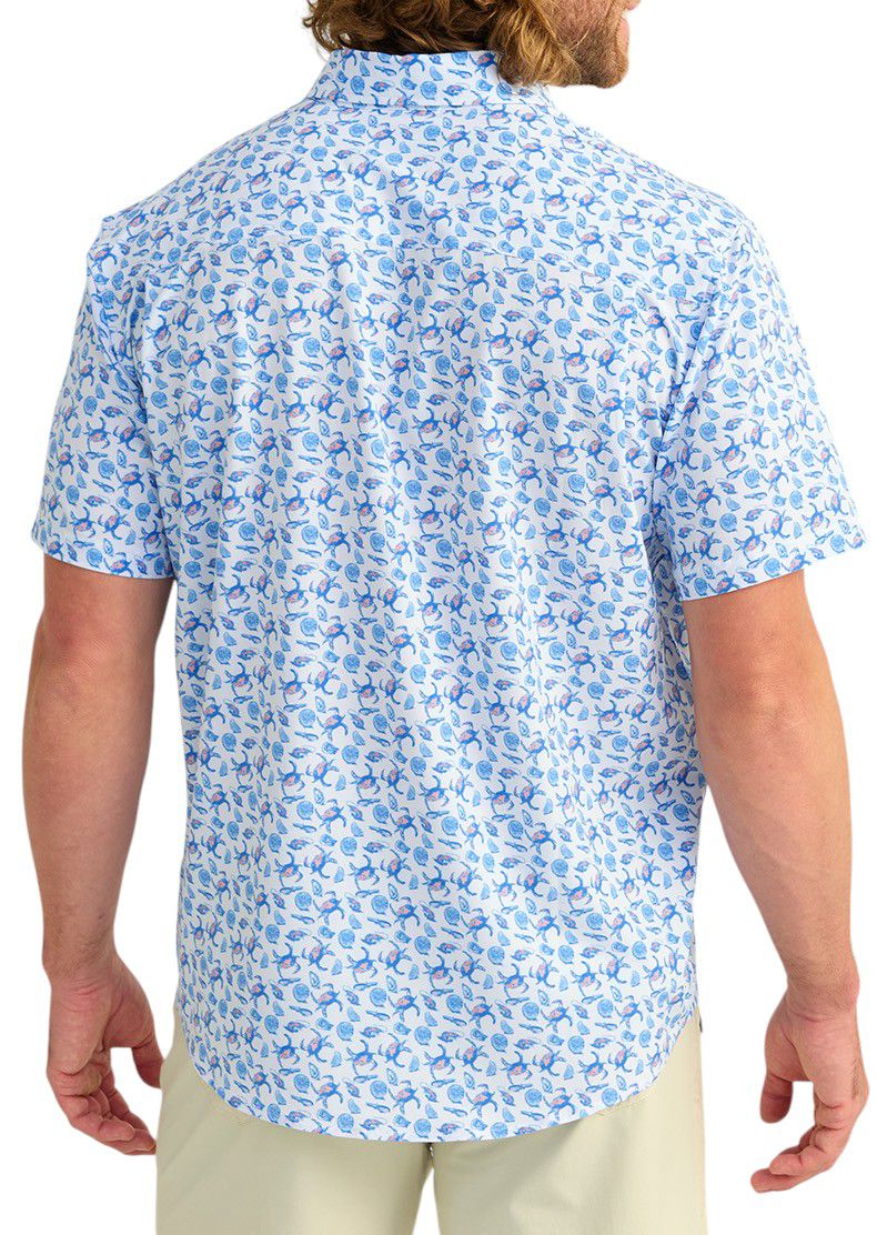 HUK Men's Short Sleeve Kona Button Down product image