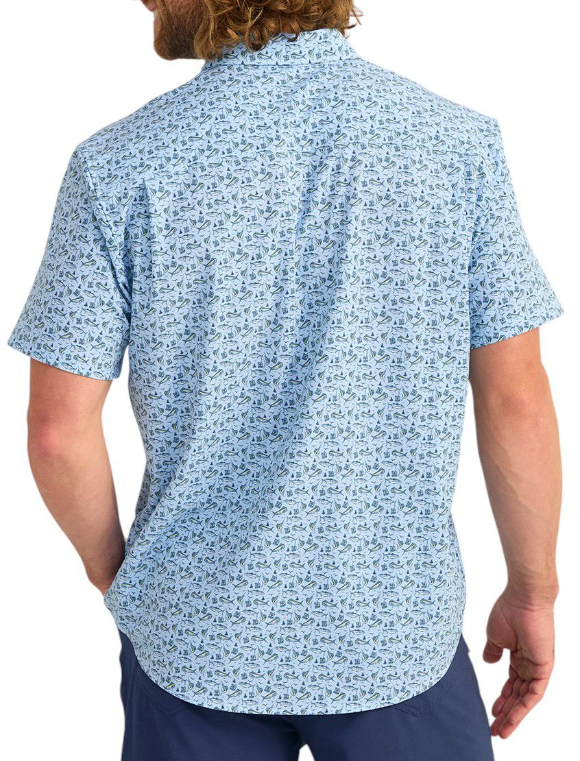 HUK Men's Short Sleeve Kona Button Down product image