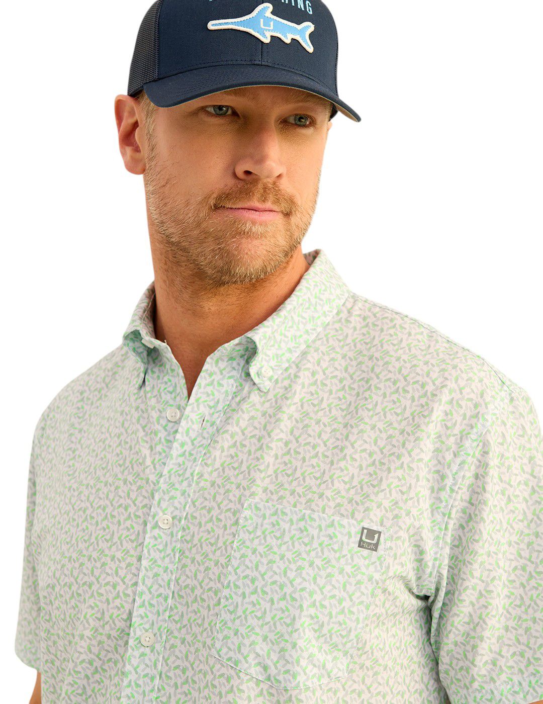 HUK Men's Short Sleeve Kona Button Down product image