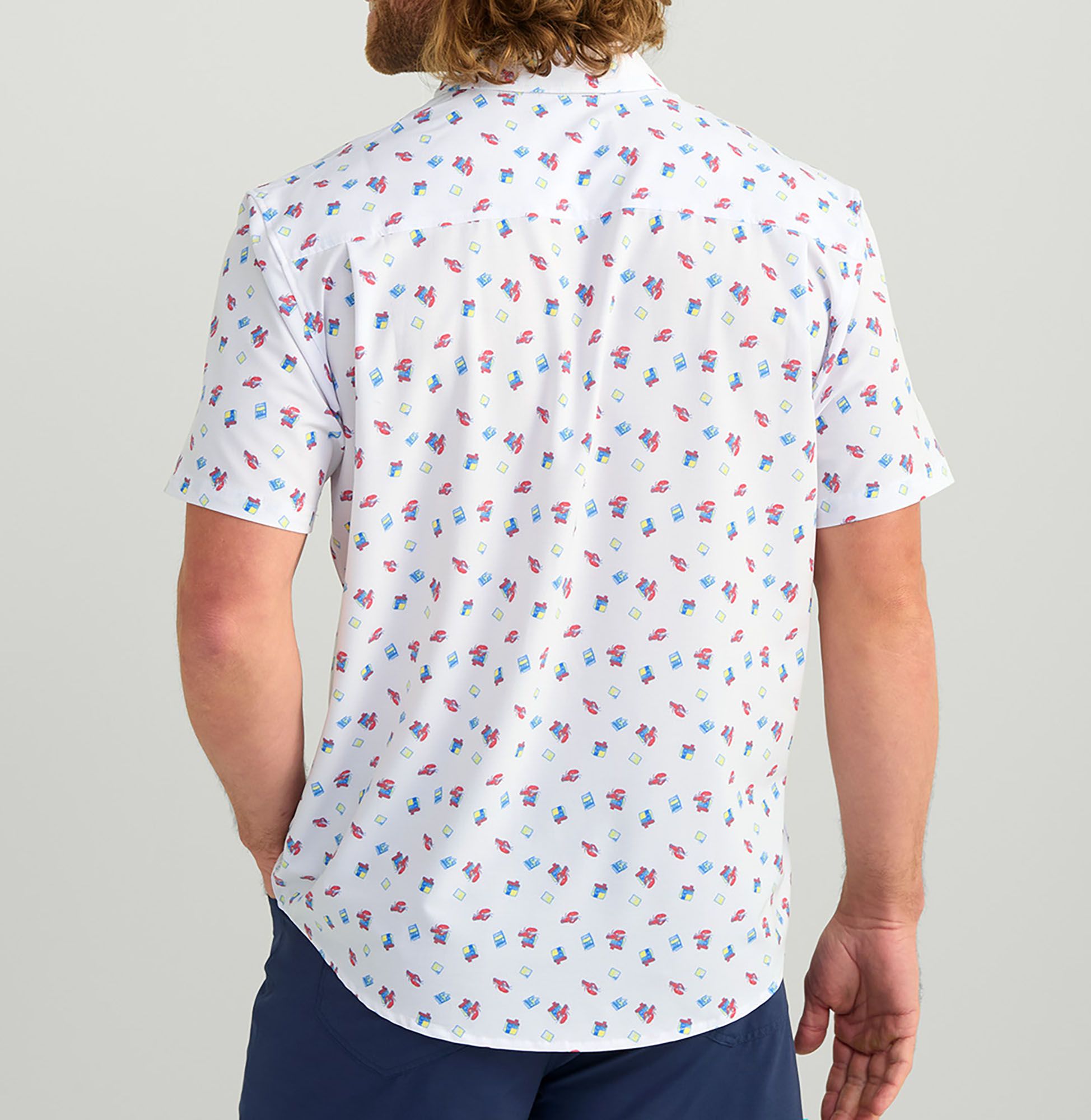 HUK Men's Short Sleeve Kona Button Down product image