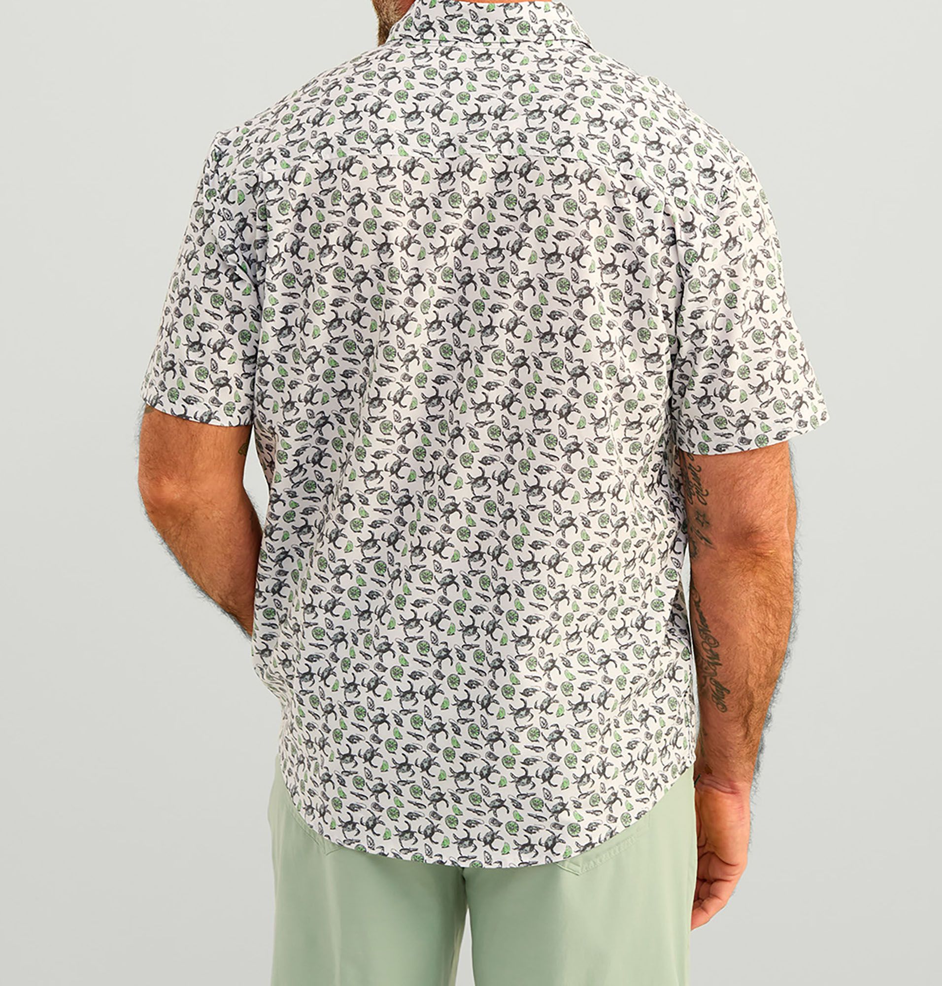 HUK Men's Short Sleeve Kona Button Down product image