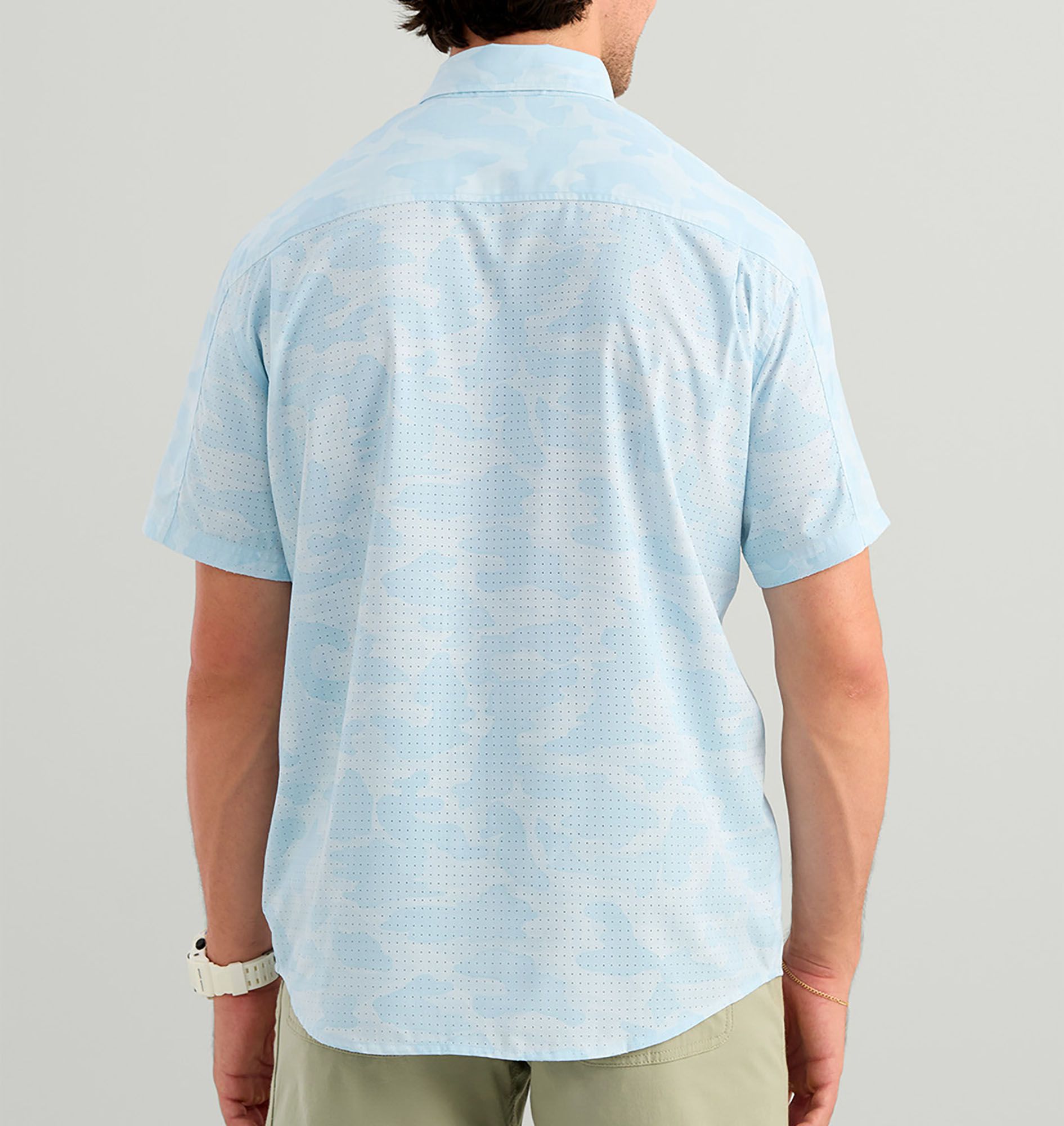 HUK Men's Tide Point Printed Short Sleeve Shirt product image