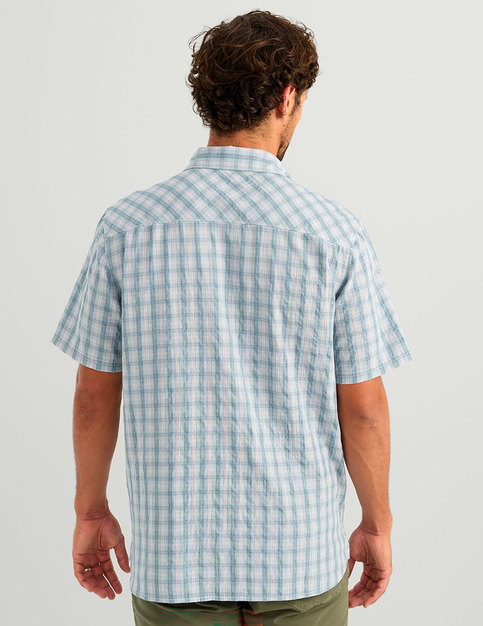 HUK Men's Chatham Plaid Short Sleeve Shirt product image