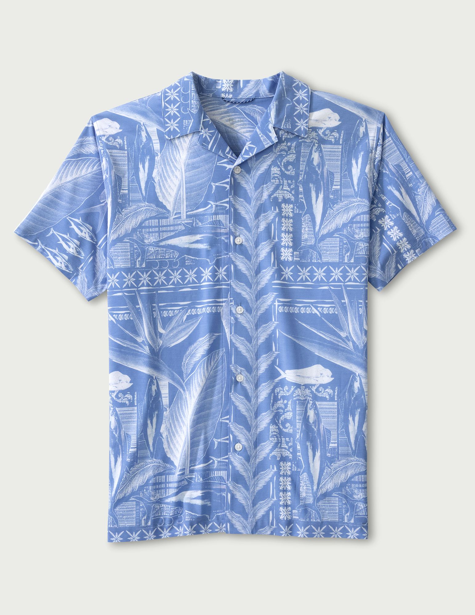 HUK Men's Short Sleeve Button-Down Camp Shirt product image