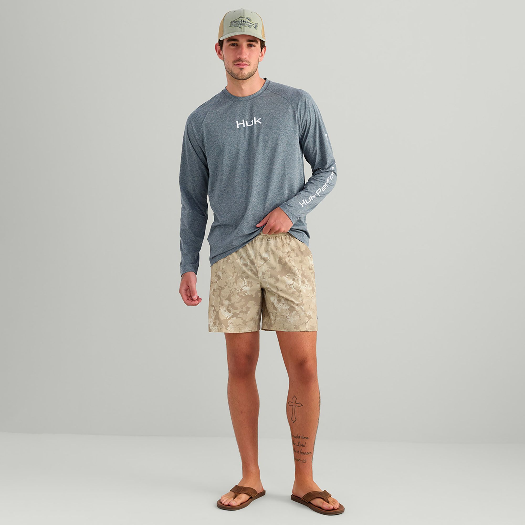 HUK Men's Airweight KC Printed Short product image