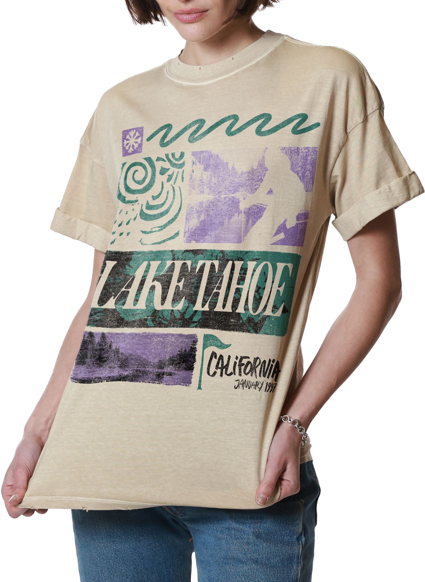 Girl Dangerous Women's Lake Tahoe T-Shirt product image