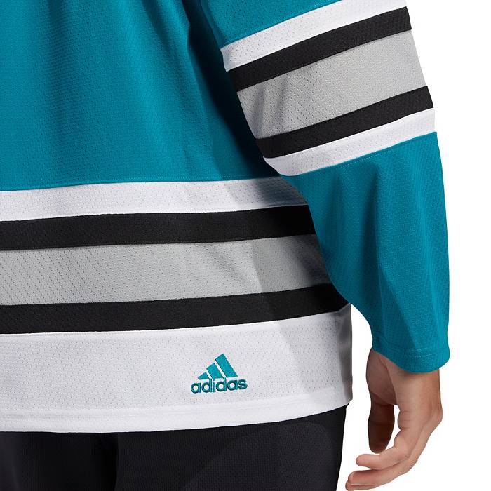 adidas San Jose Sharks NHL Men's Climalite Authentic Alternate  Hockey Jersey : Sports & Outdoors