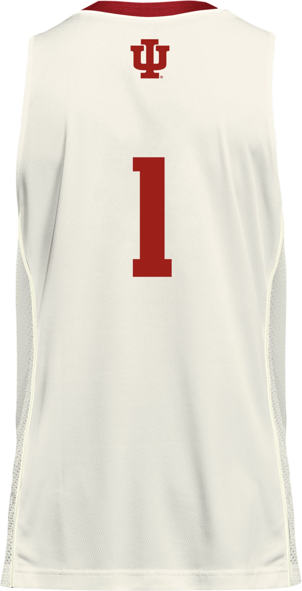 adidas Men's Indiana Hoosiers #1 White Swingman Replica Basketball Jersey product image