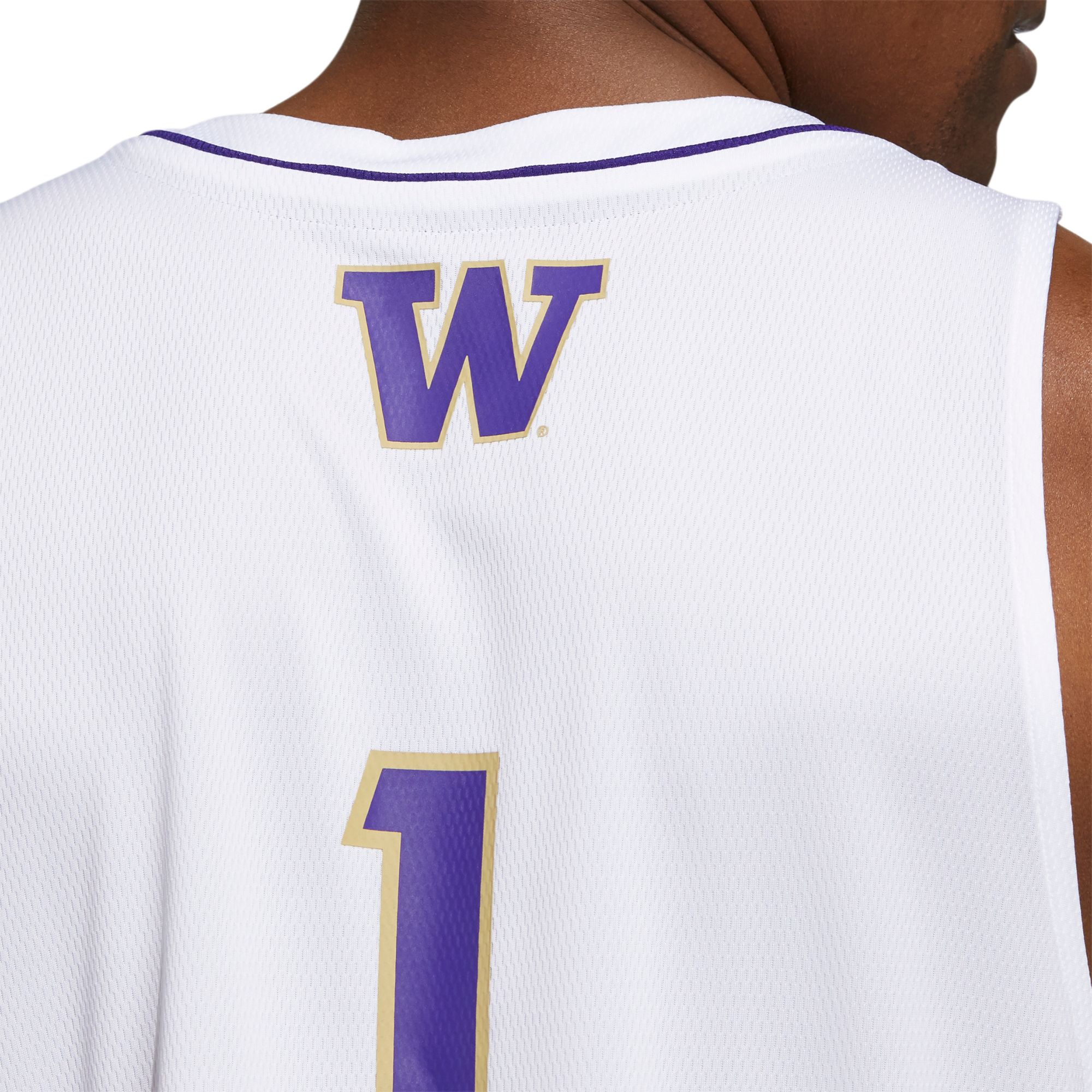 adidas Men's Washington Huskies White Swingman Jersey product image