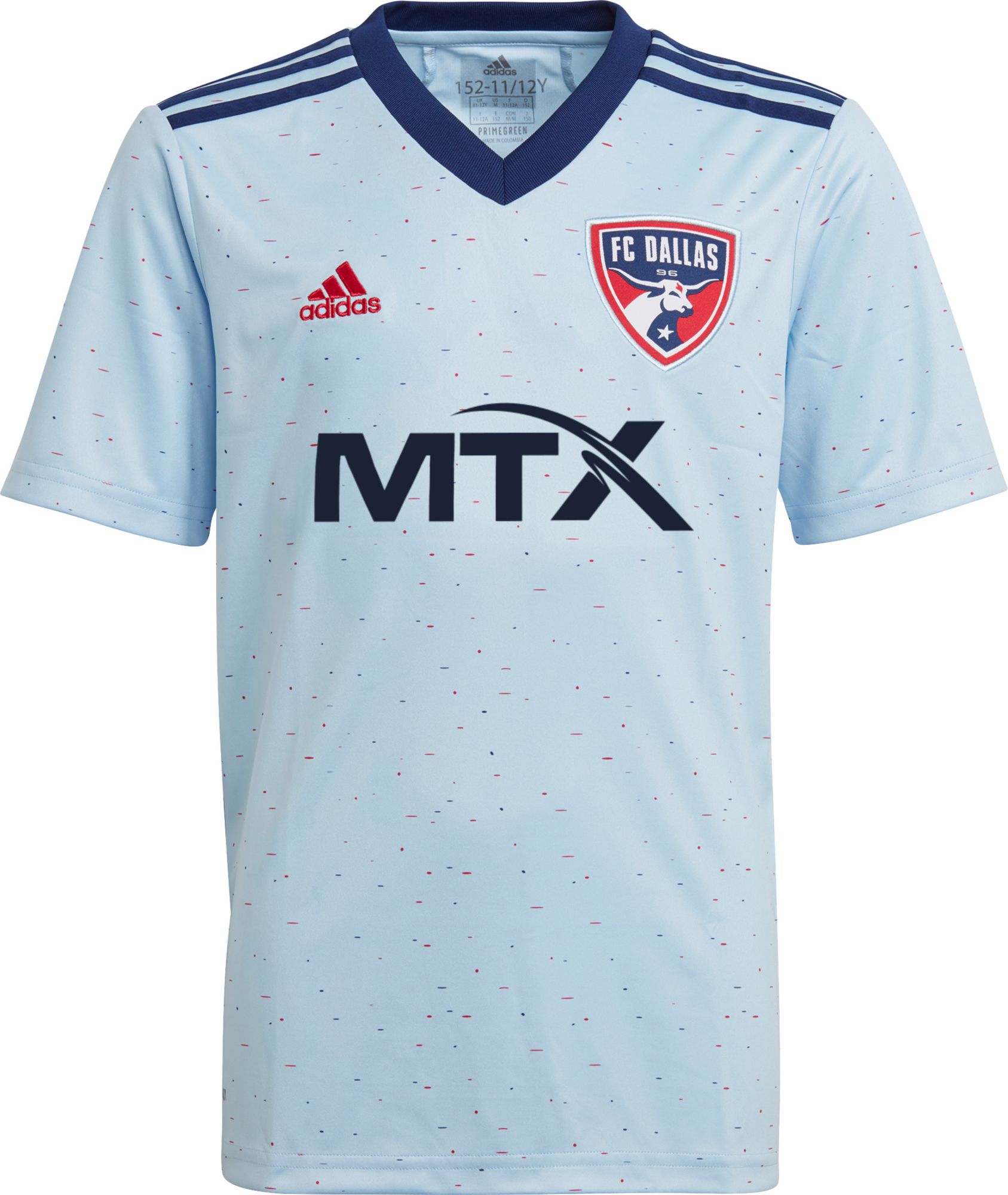 adidas Youth FC Dallas '21-'22 Secondary Replica Jersey product image