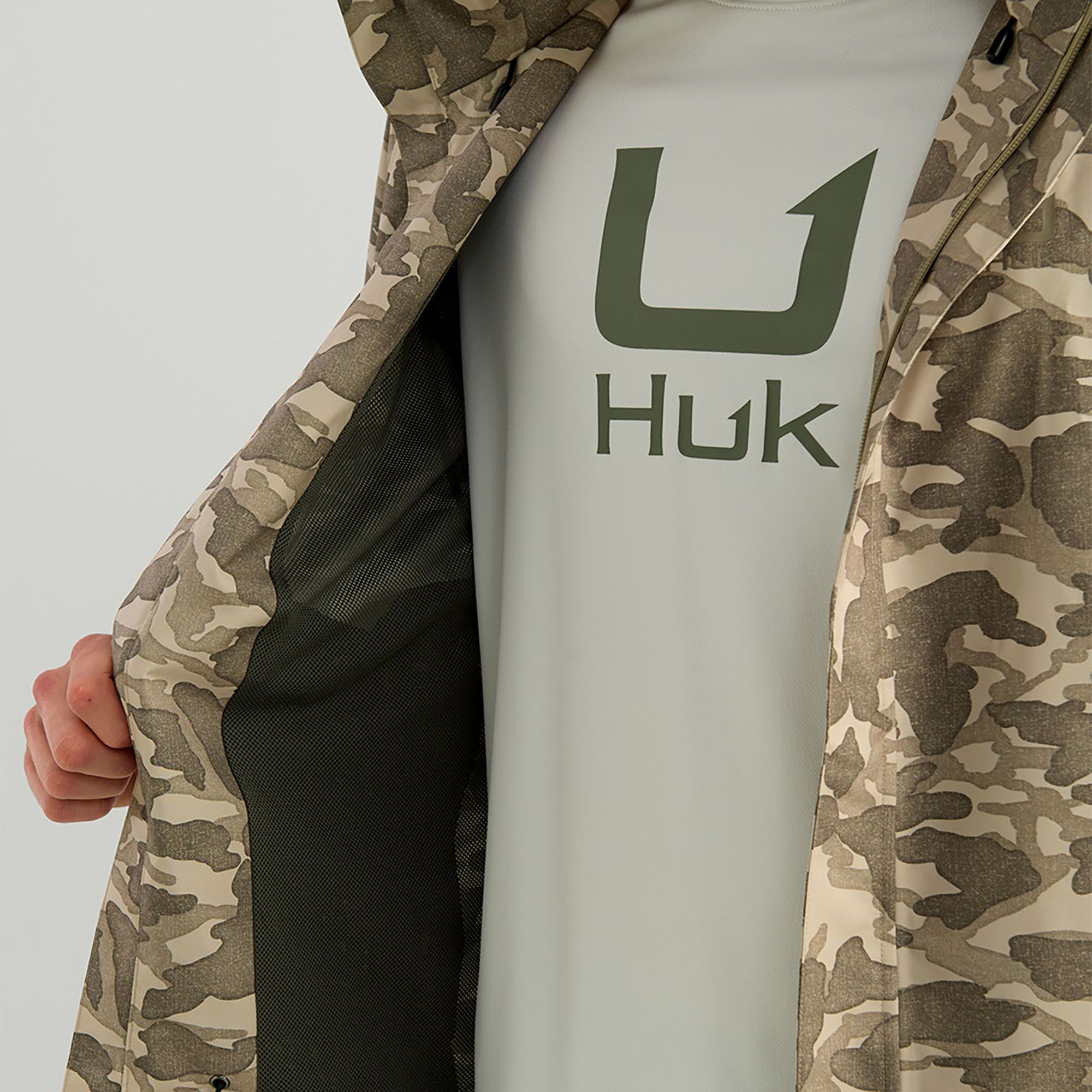 HUK Men's Printed Storm Jacket product image