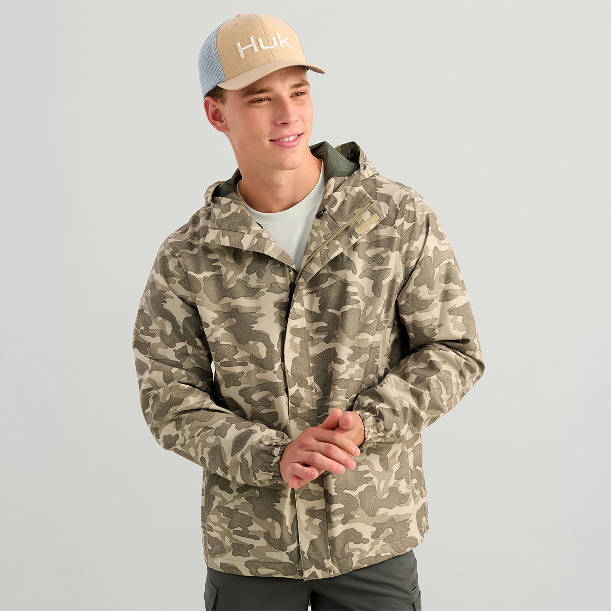 HUK Men's Printed Storm Jacket product image