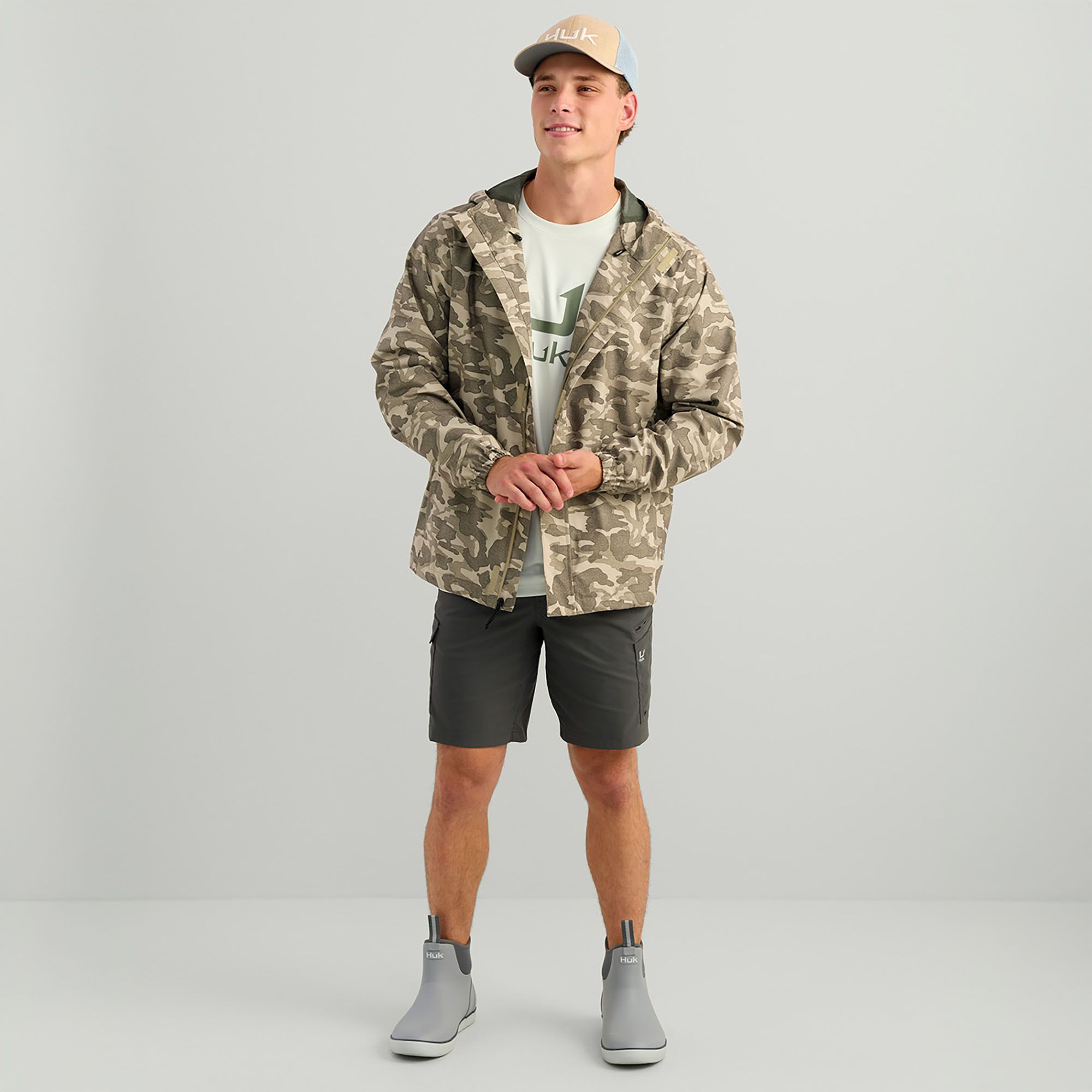 HUK Men's Printed Storm Jacket product image