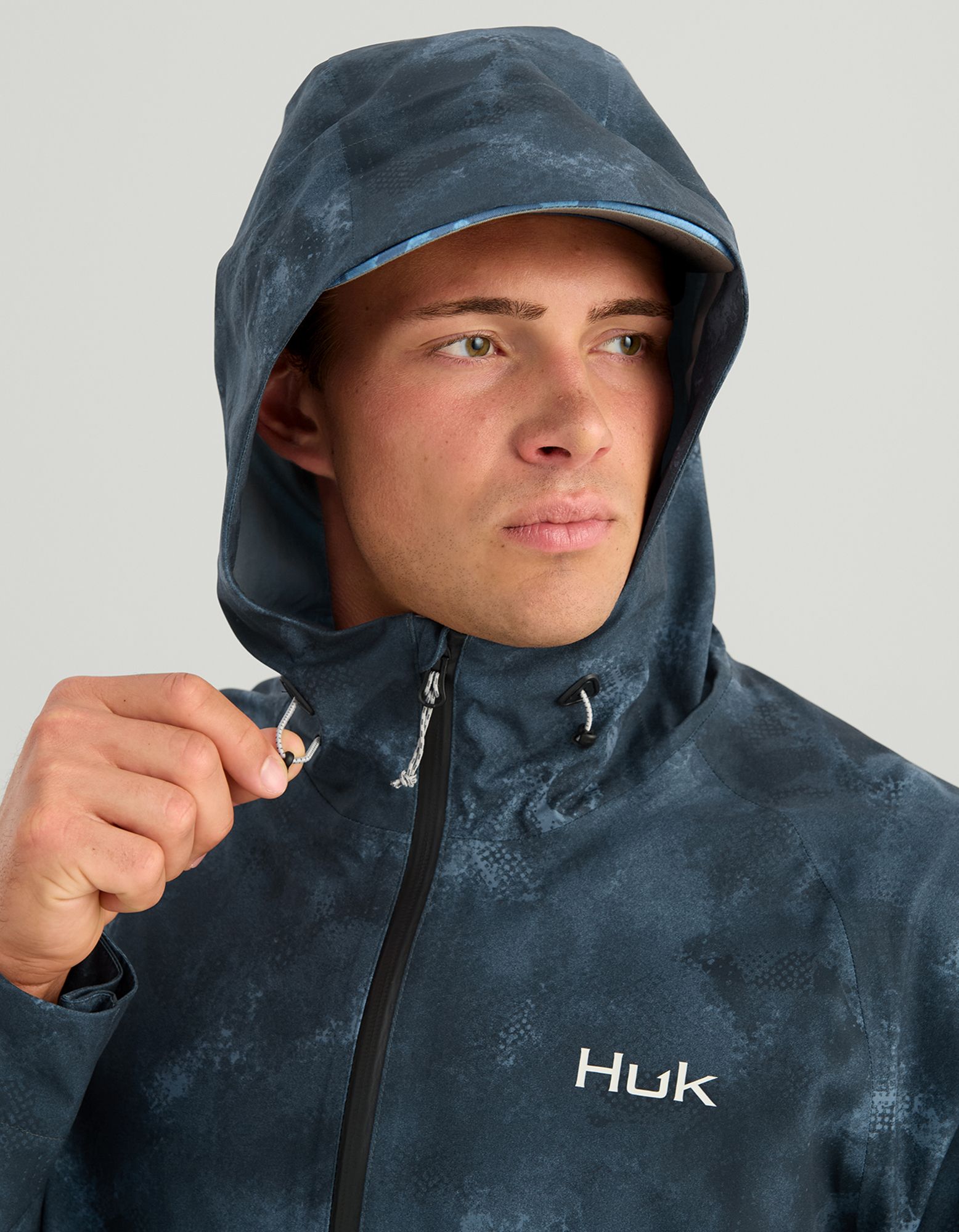 HUK Men's Storm 3L Printed Jacket product image