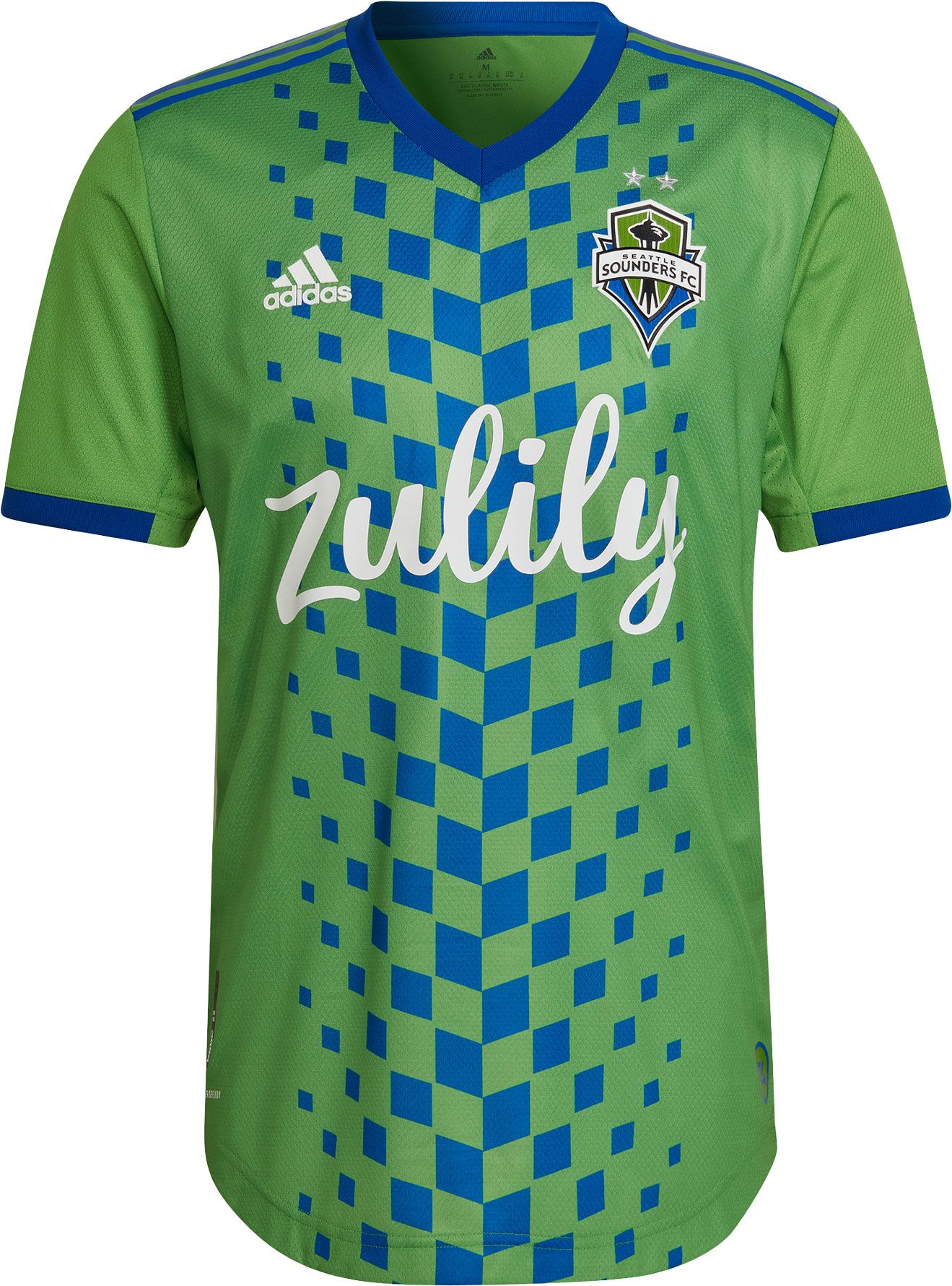 adidas Seattle Sounders '22-'23 Primary Authentic Jersey