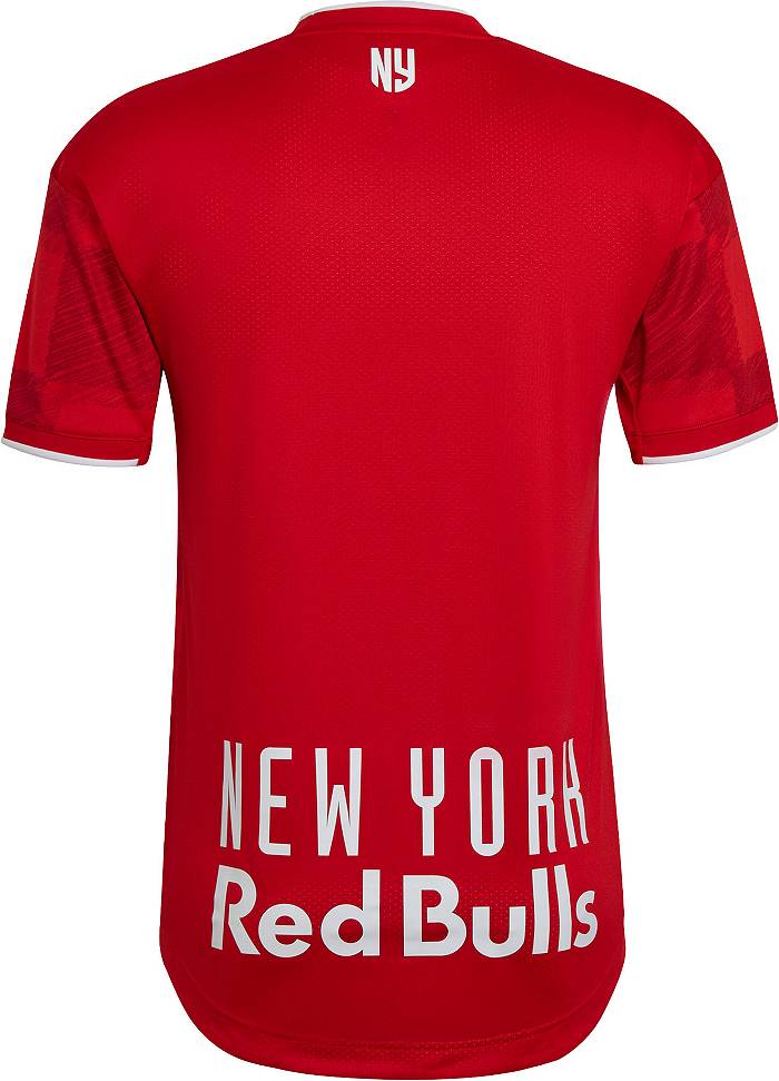 adidas New York Red Bulls 22/23 Away Authentic Jersey - Red