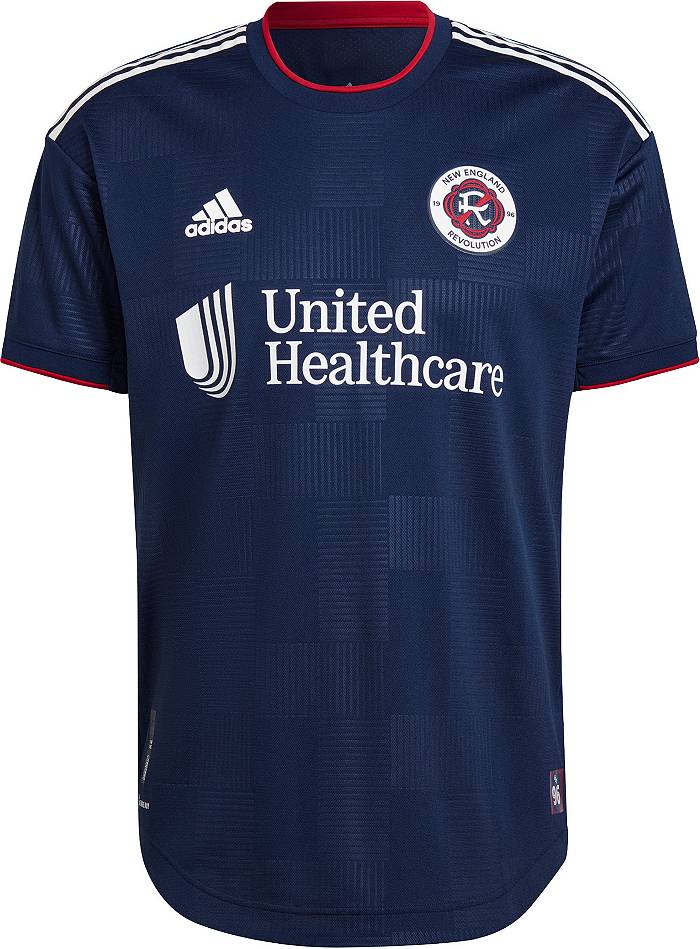 Adidas MLS New England Revolution Womens Soccer Jersey White Blue, PICK  SIZE