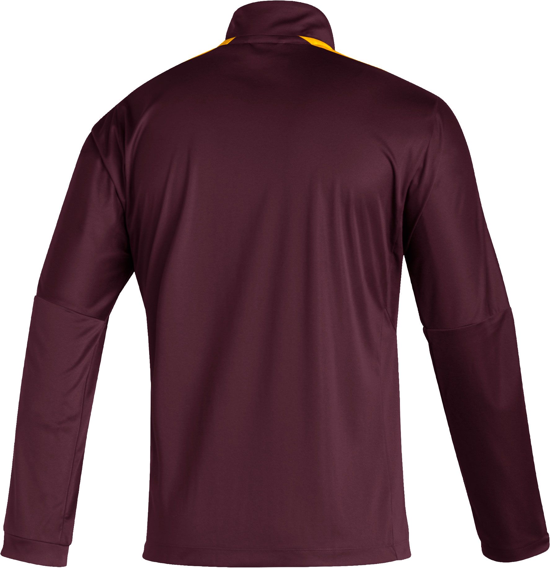 adidas Men's Arizona State Sun Devils Maroon Locker Room Quarter-Zip Pullover Shirt product image