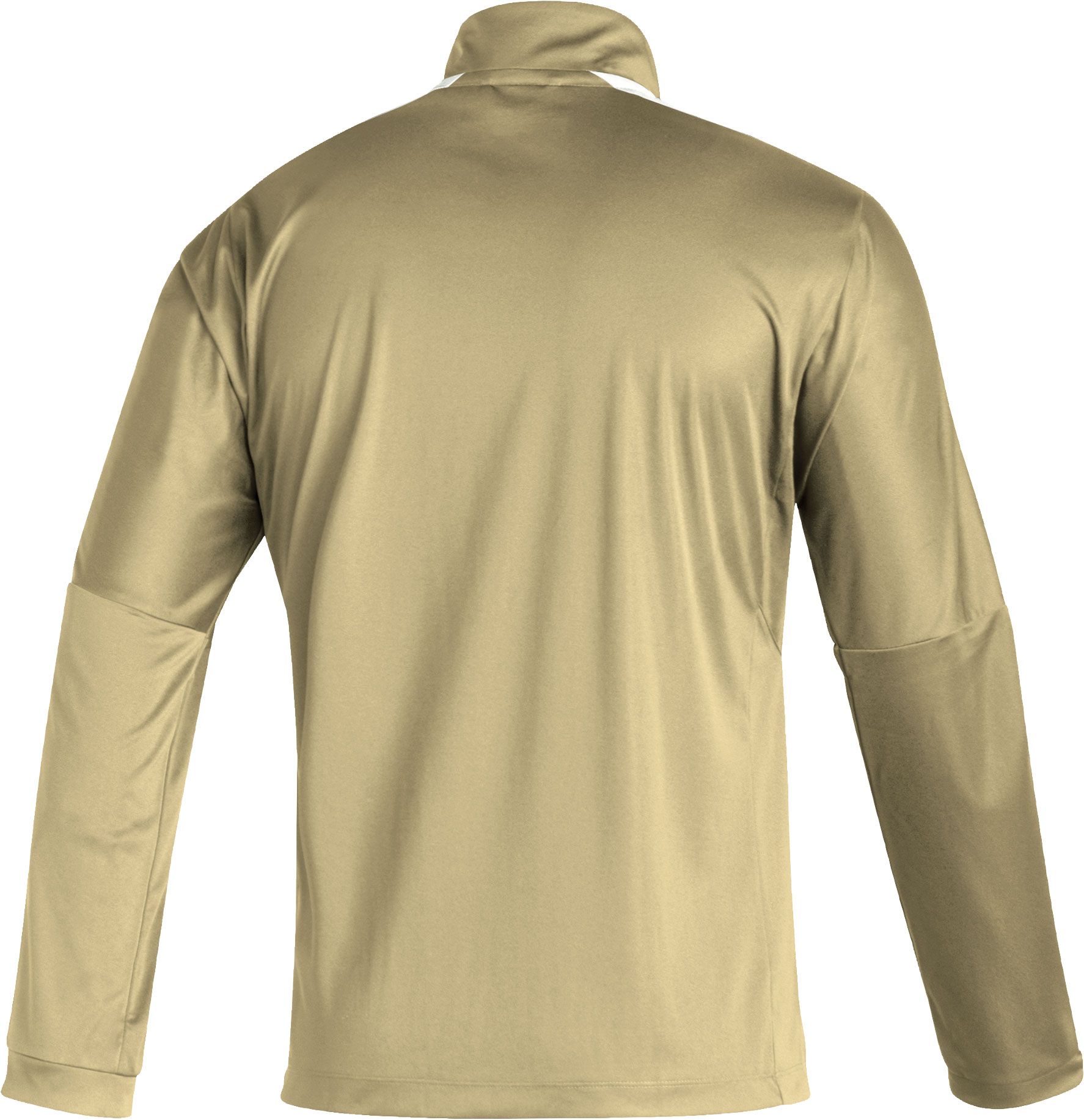 adidas Men's Georgia Tech Yellow Jackets Gold Locker Room Quarter-Zip Pullover Shirt product image