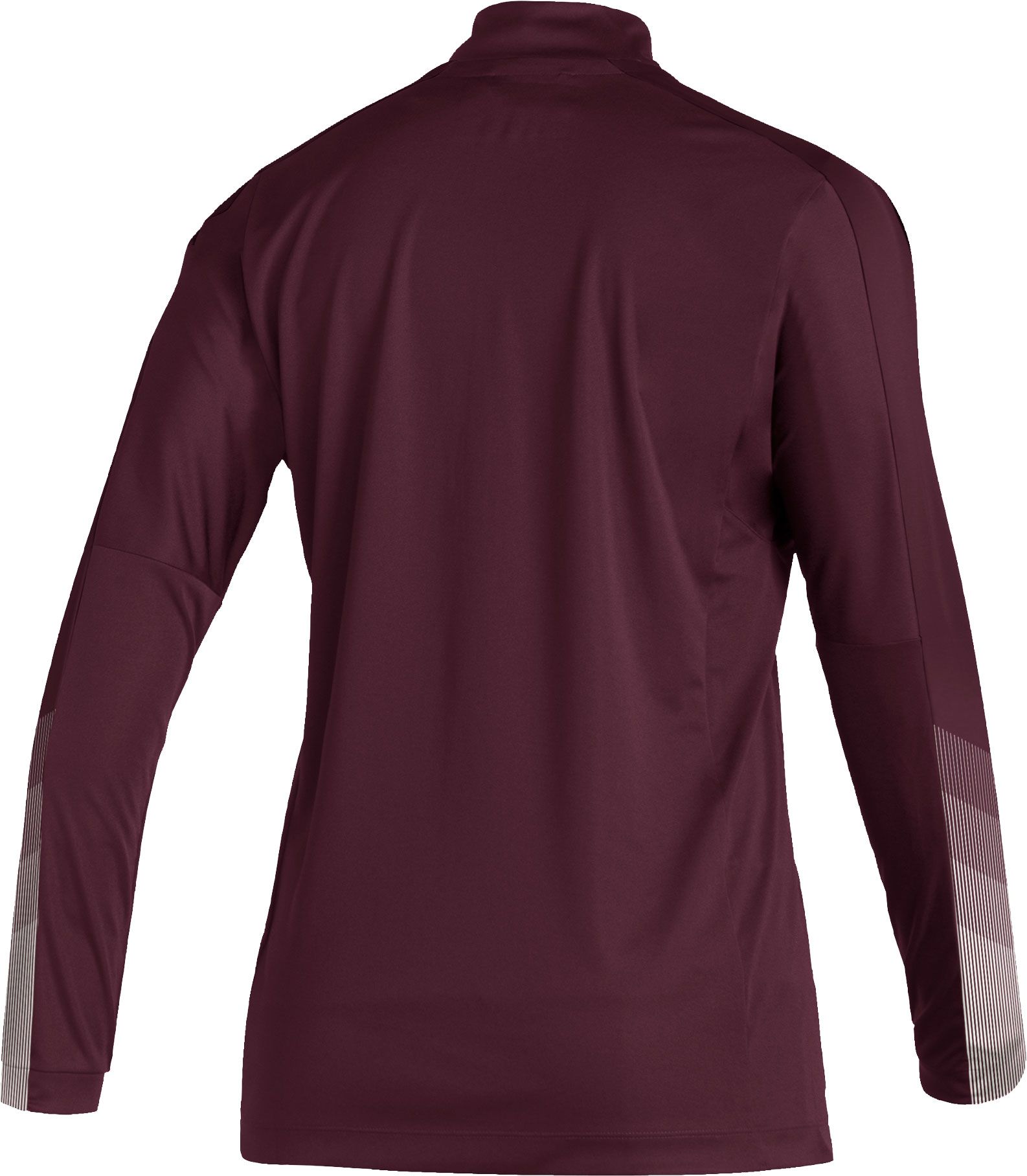 adidas Women's Texas A&M Aggies Maroon Locker Room Quarter-Zip Pullover Shirt product image