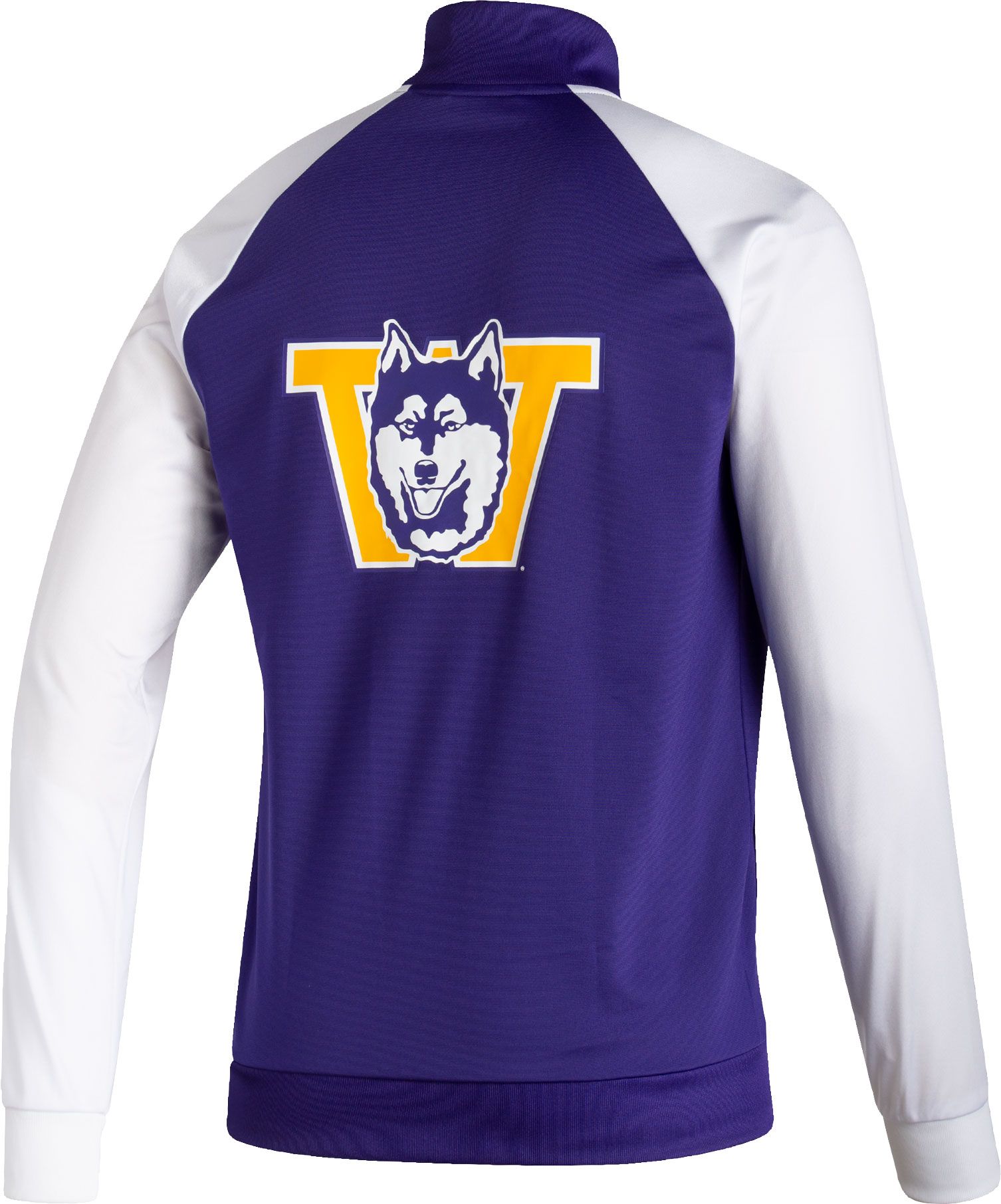 adidas Men's Washington Huskies Purple Reverse Retro Full-Zip Jacket product image