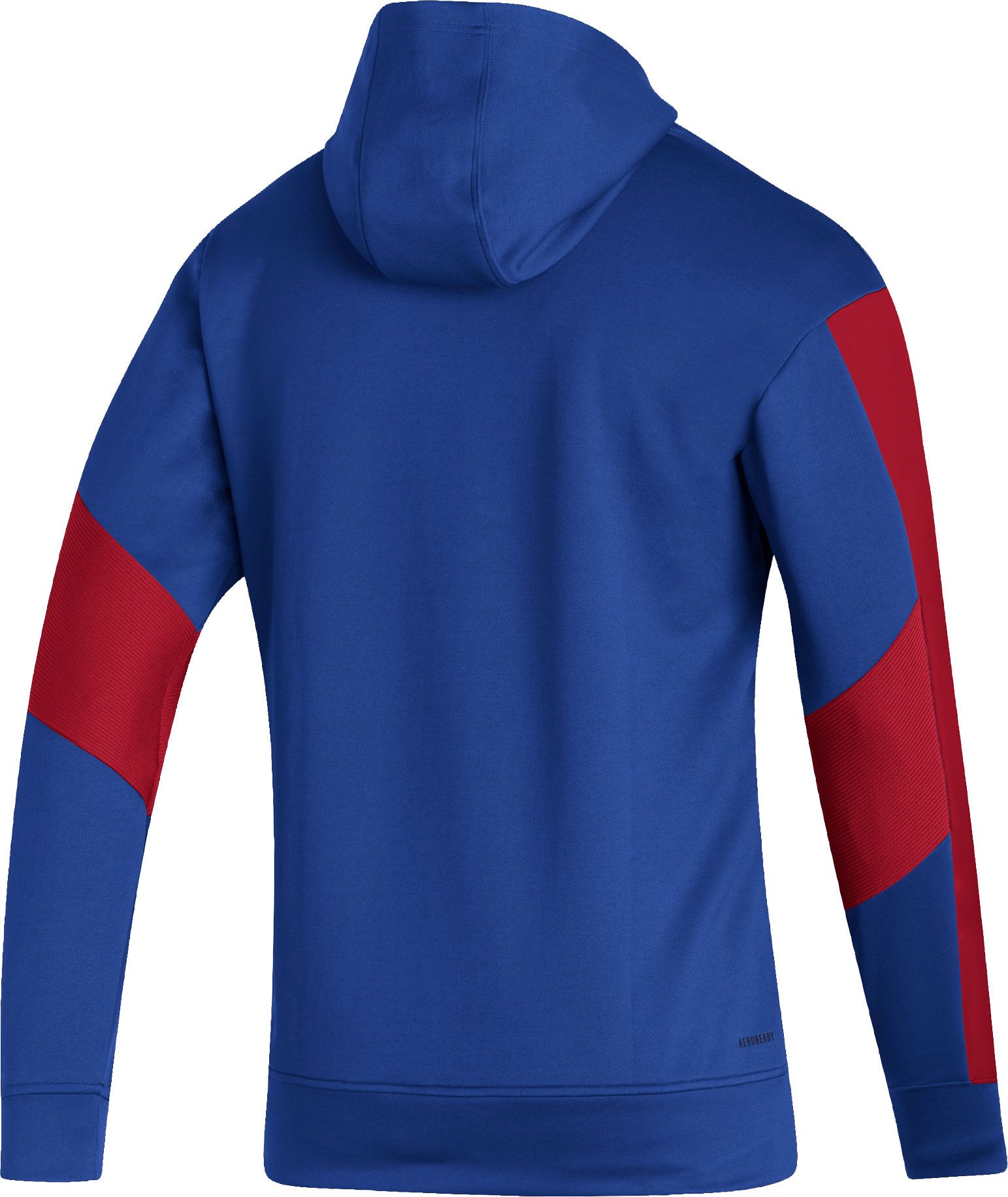 adidas Men's Kansas Jayhawks Blue Pullover Hoodie product image