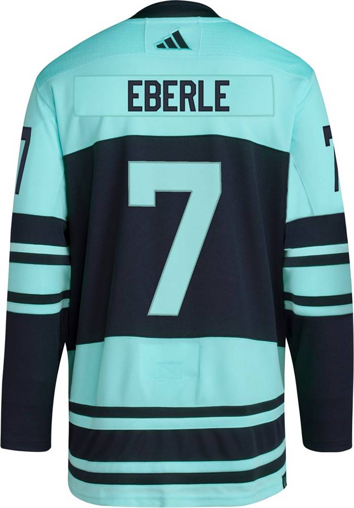 adidas Oilers Authentic Reverse Retro Wordmark Jersey - Blue