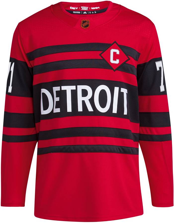 Detroit Red Wings Youth Replica Home Jersey by Vintage Detroit Collection