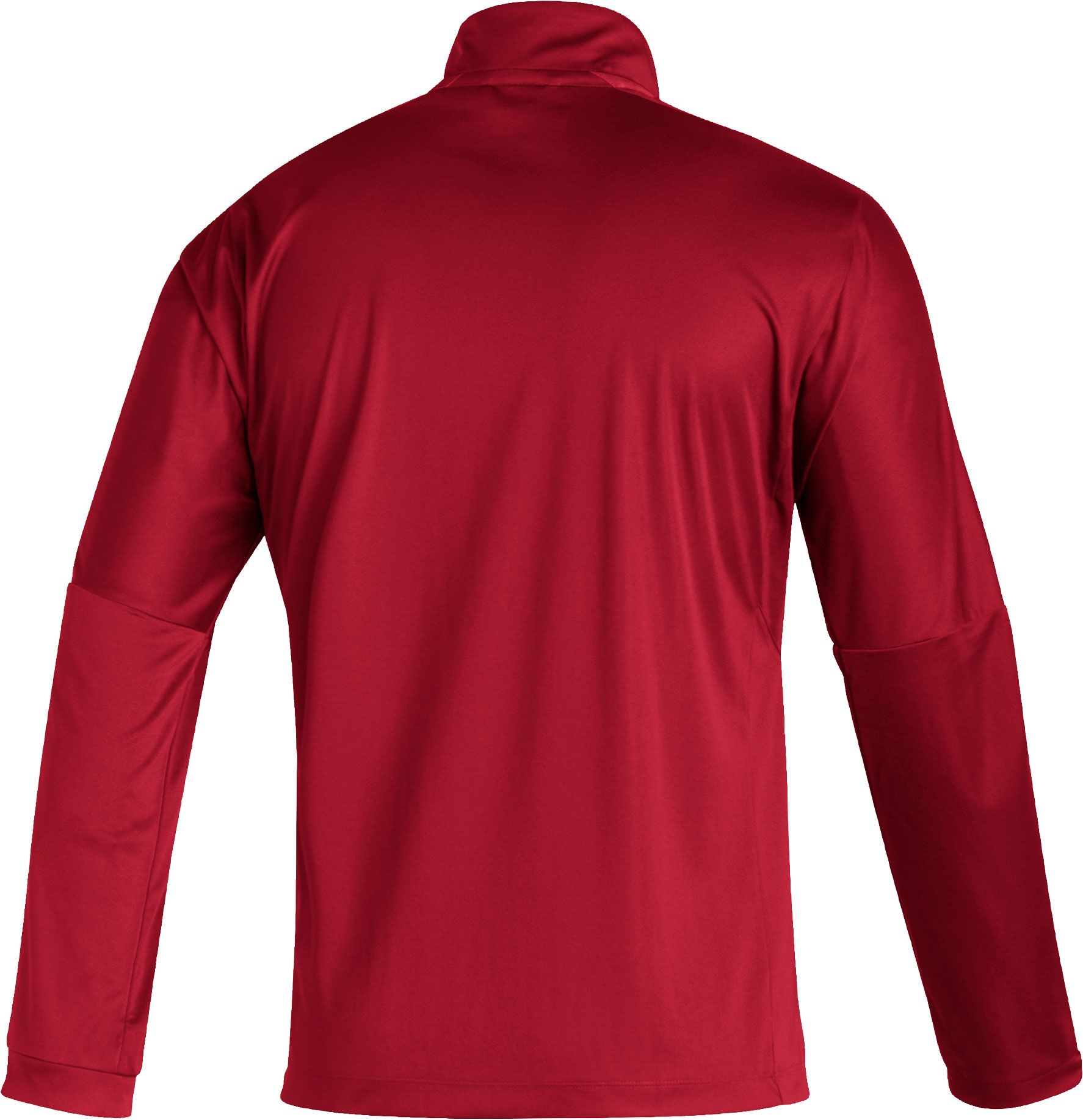 adidas Men's Nebraska Cornhuskers Scarlet Locker Room Quarter-Zip Pullover Shirt product image