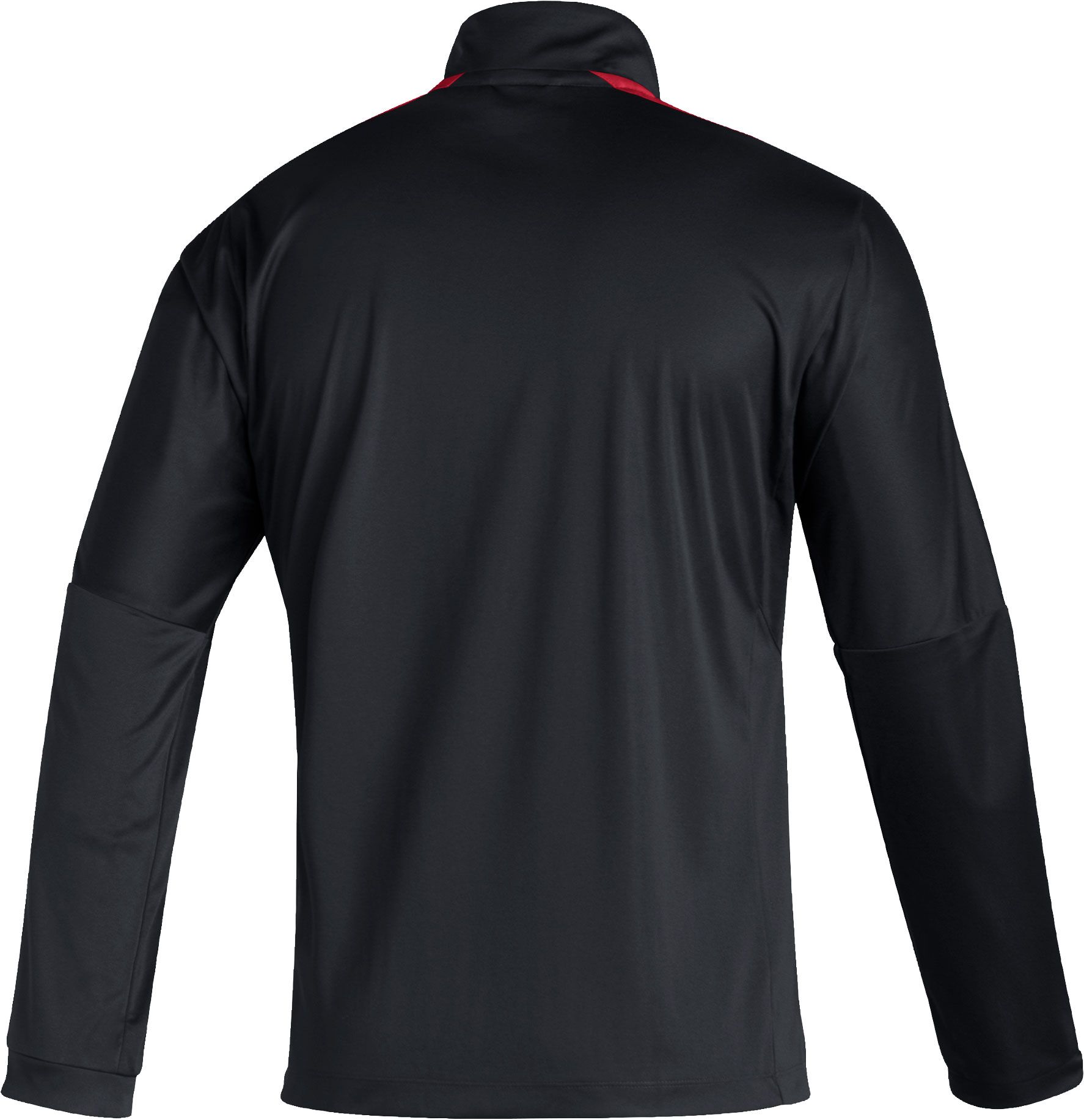 adidas Men's Nebraska Cornhuskers Black Locker Room Quarter-Zip Pullover Shirt product image