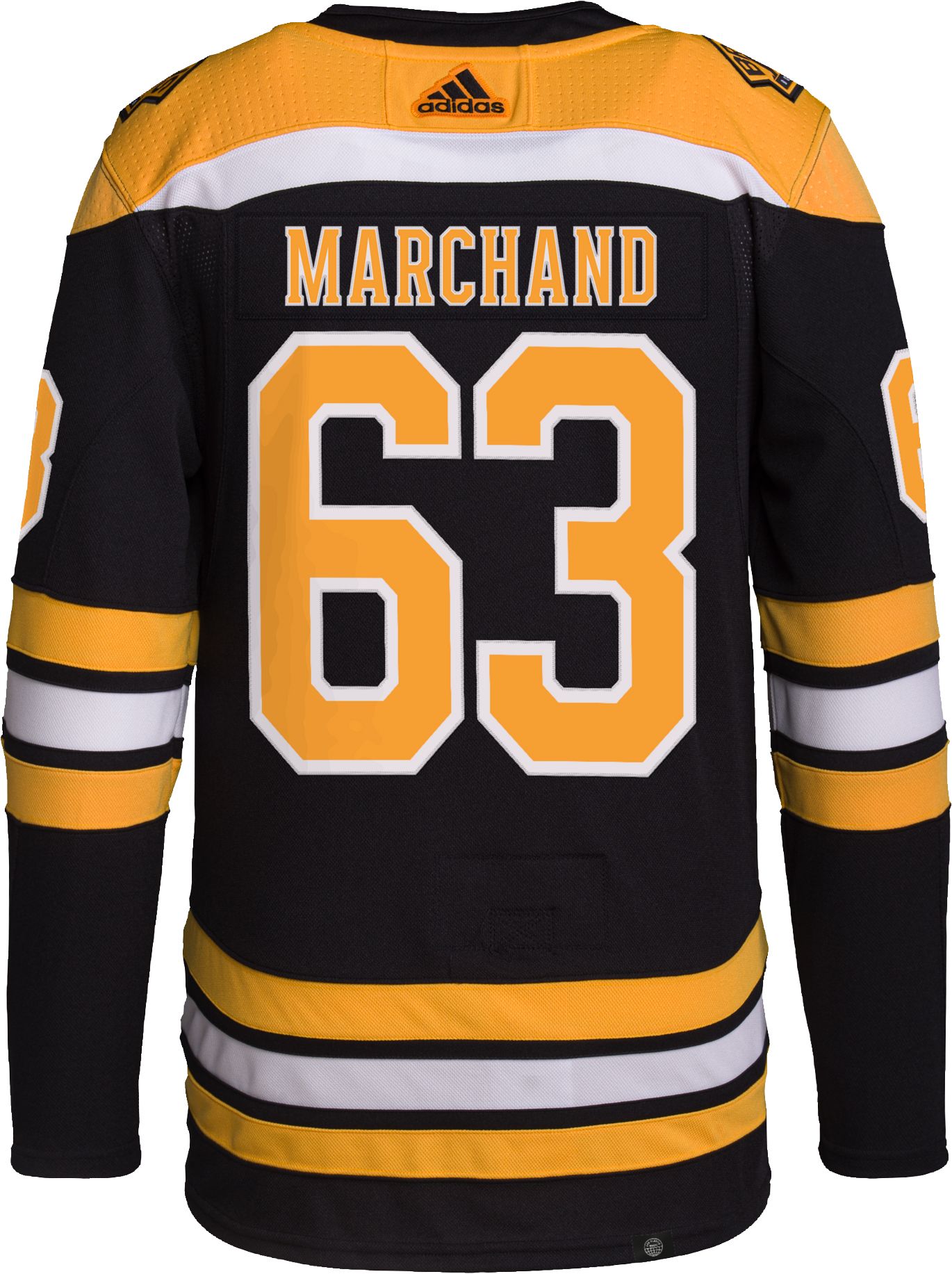 adidas Boston Bruins Brad Marchand #63 ADIZERO Premium Authentic Home Jersey product image