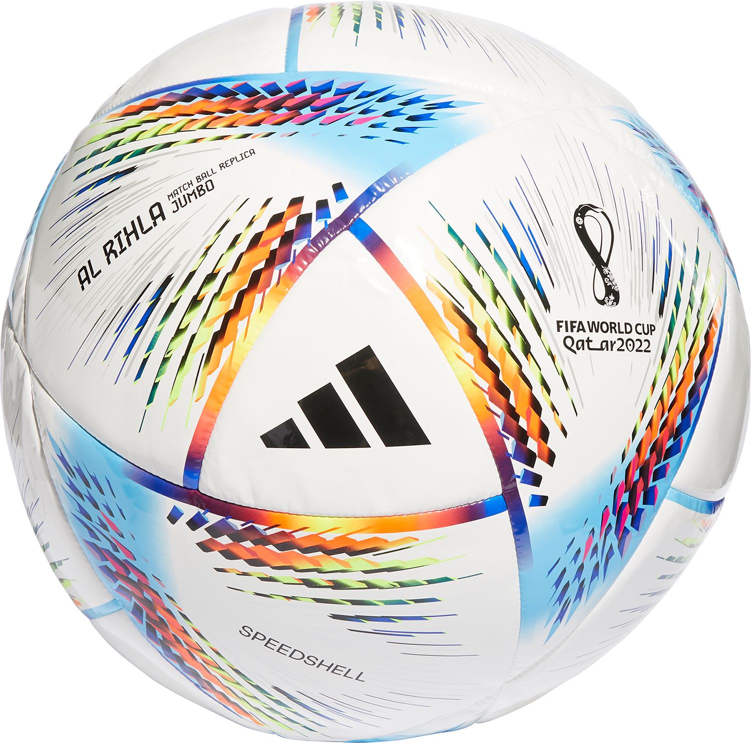 adidas Qatar 2022 worldcup サッカーボール adidas FIFA World Cup Qatar 2022 Al Rihla Jumbo Soccer Ball