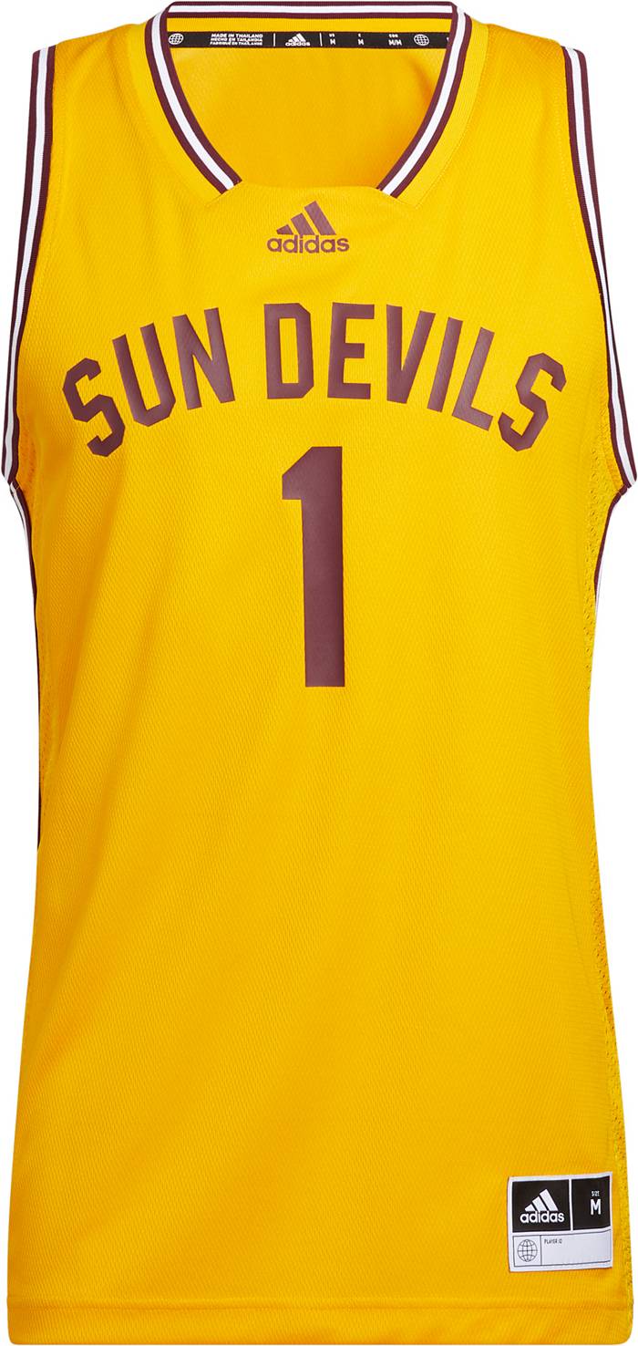 adidas Men's adidas #21 White Arizona State Sun Devils Swingman Jersey