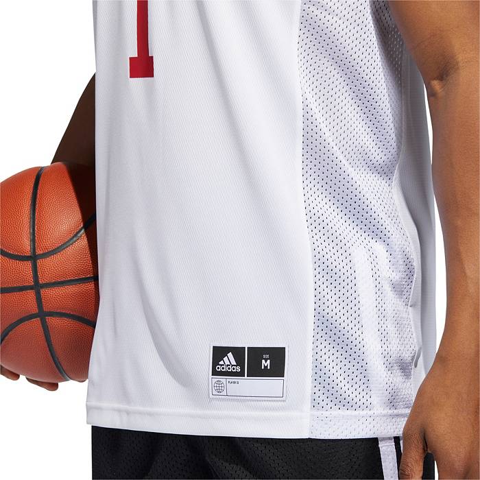 Indiana Hoosiers Adidas Swingman White Basketball Jersey