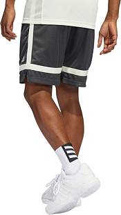 adidas Men's Kansas Jayhawks Grey Retro Reverse Basketball Shorts product image