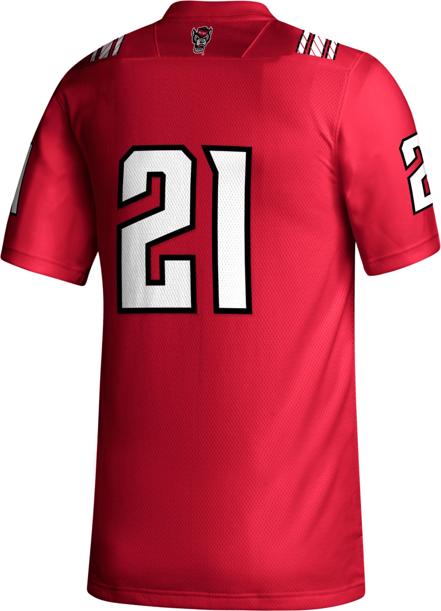 adidas Youth NC State Wolfpack #21 Maroon Replica Football Jersey product image