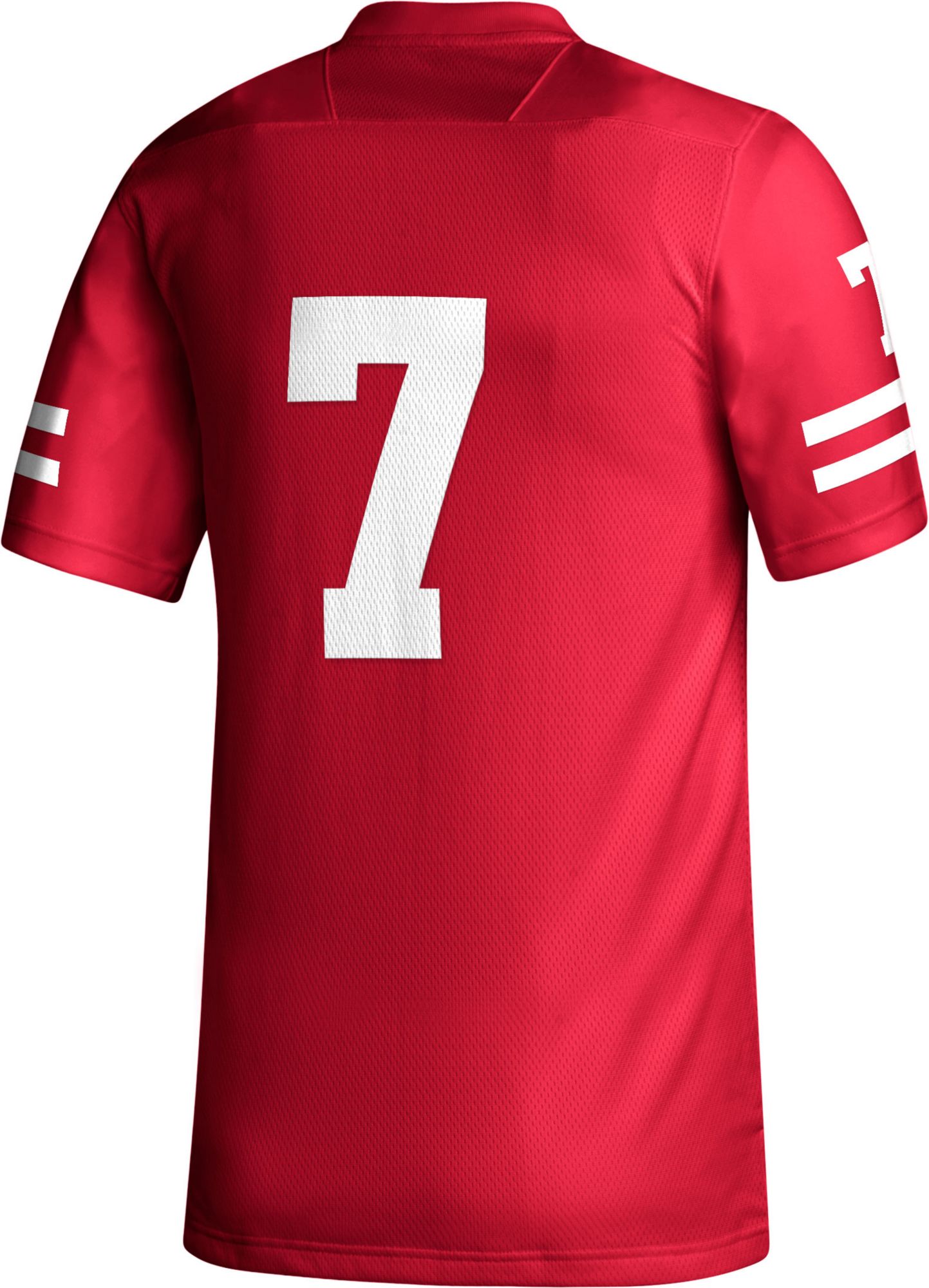 adidas Men's Nebraska Cornhuskers #1 Orange Replica Football Jersey product image