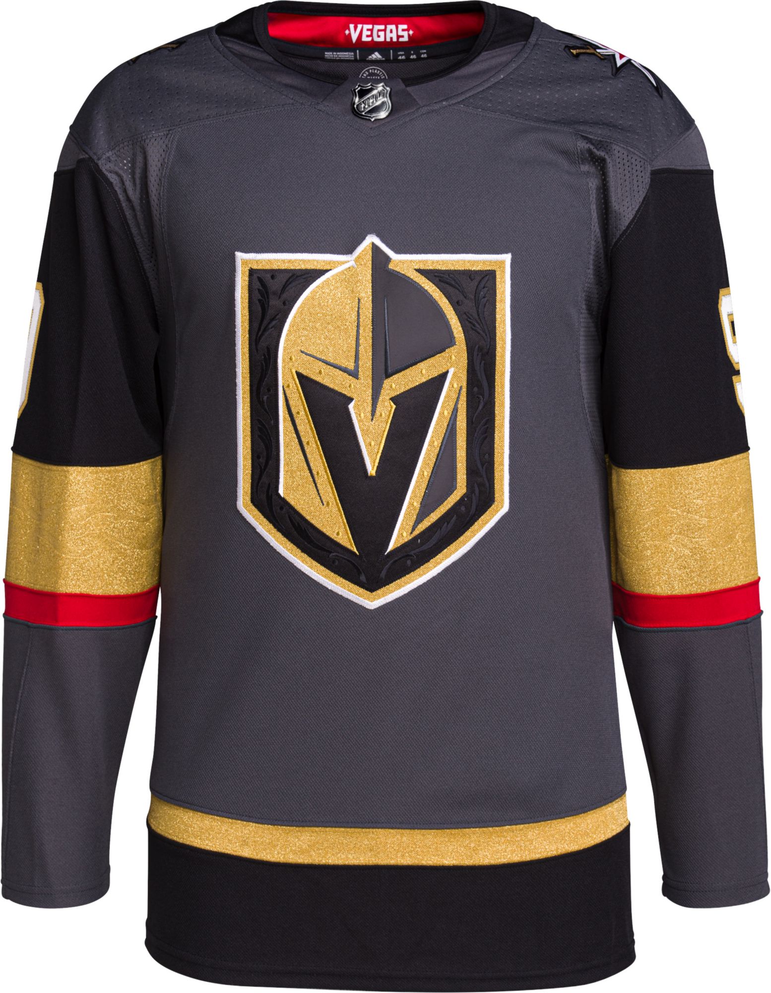 adidas Vegas Golden Knights Jack Eichel #9 ADIZERO Authentic Alternate Jersey