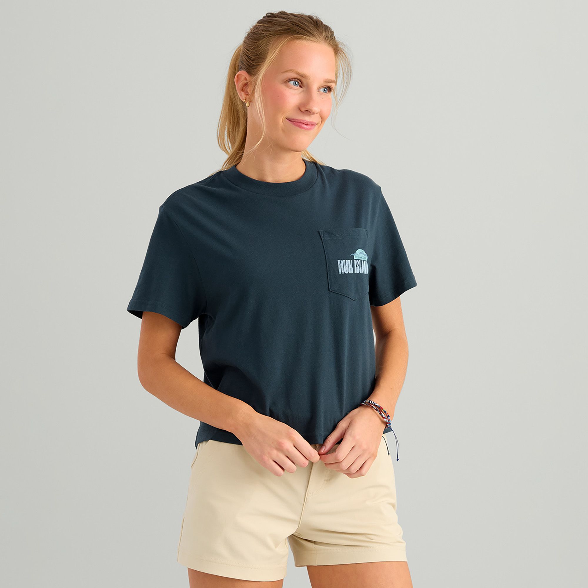 HUK Women's Local Pocket T-Shirt product image