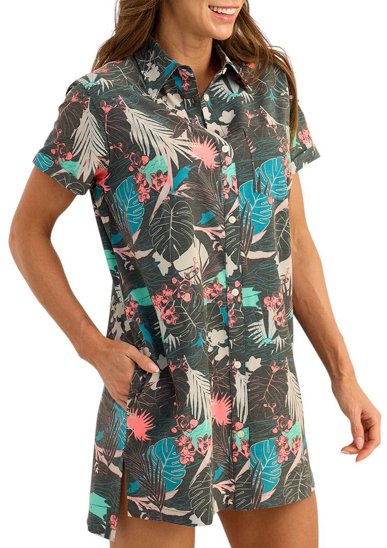 HUK Women's Kona Cover-Up Printed Dress product image