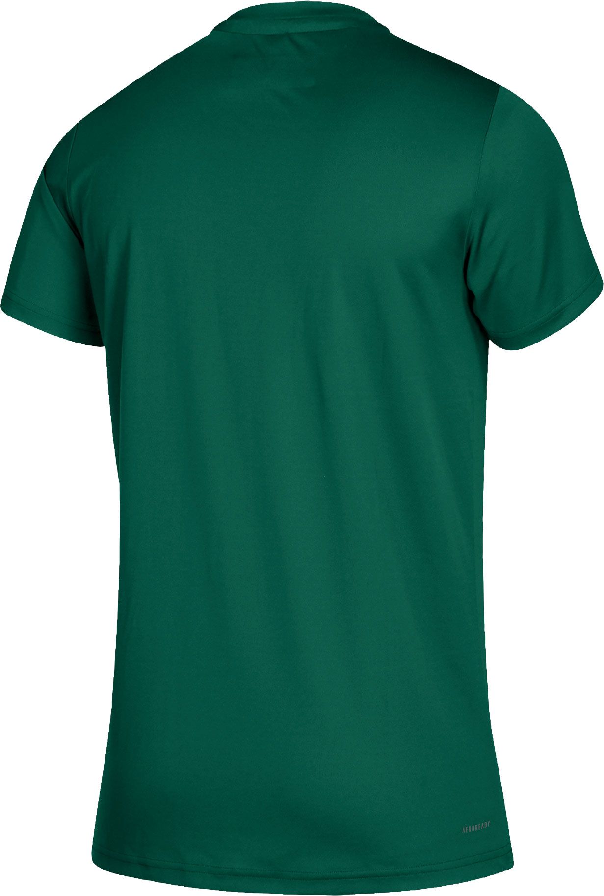 adidas Youth Miami Hurricanes Green Climatech Performance T-Shirt product image
